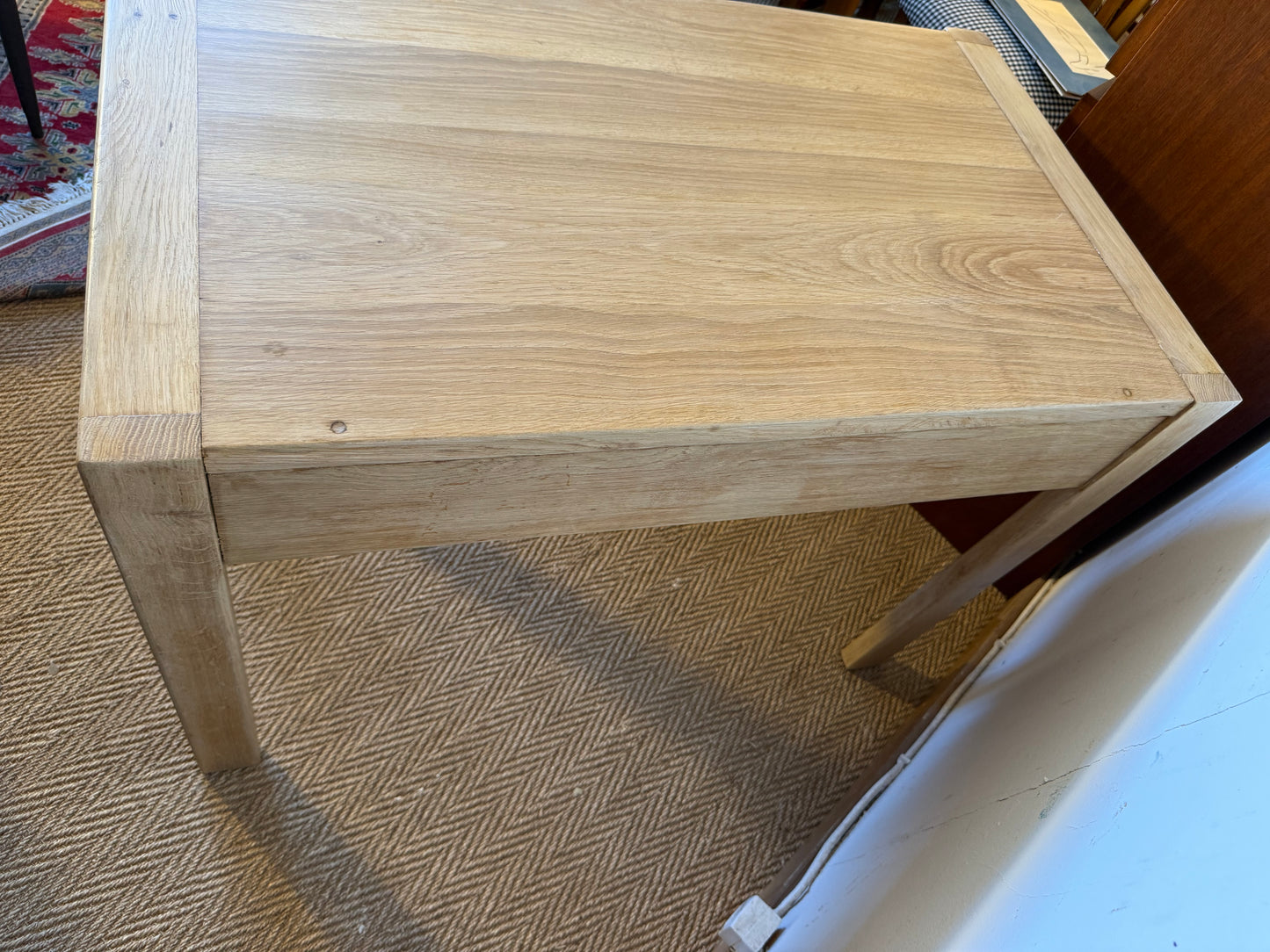 Bureau vintage en bois massif esprit Pierre Chapo