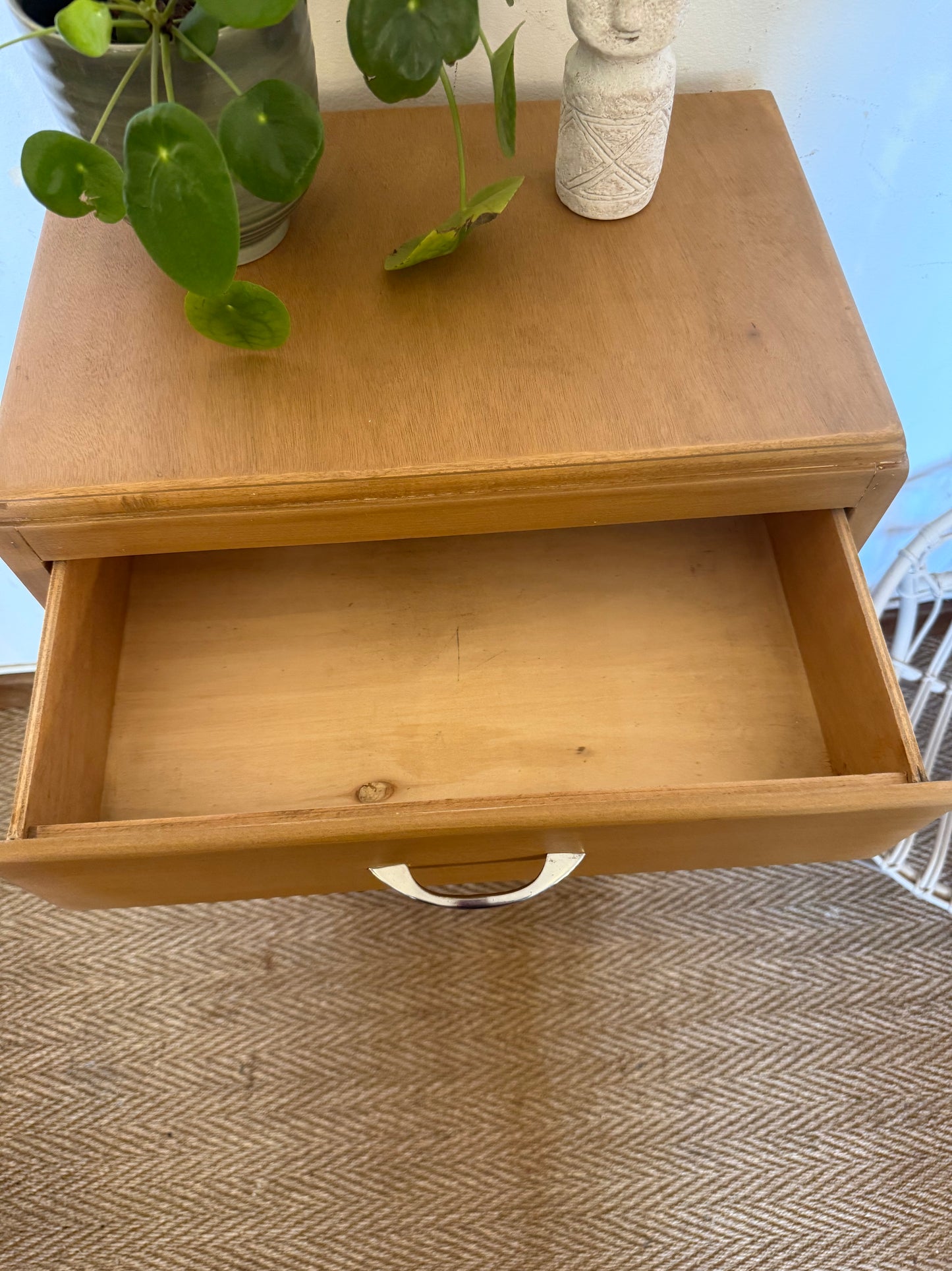 Chiffonnier vintage pieds compas en bois