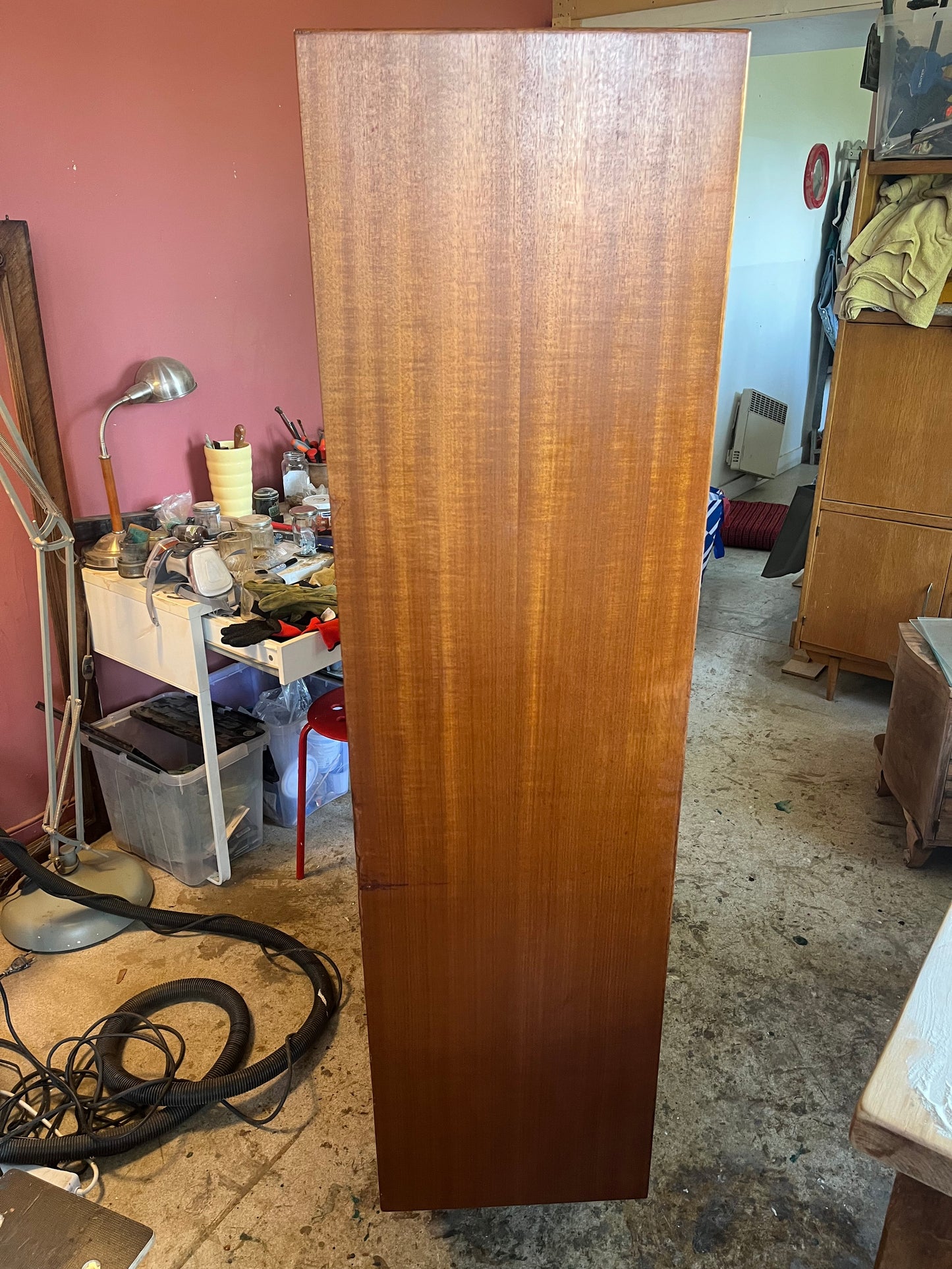 Bibliothèque étagère vaisselier vintage