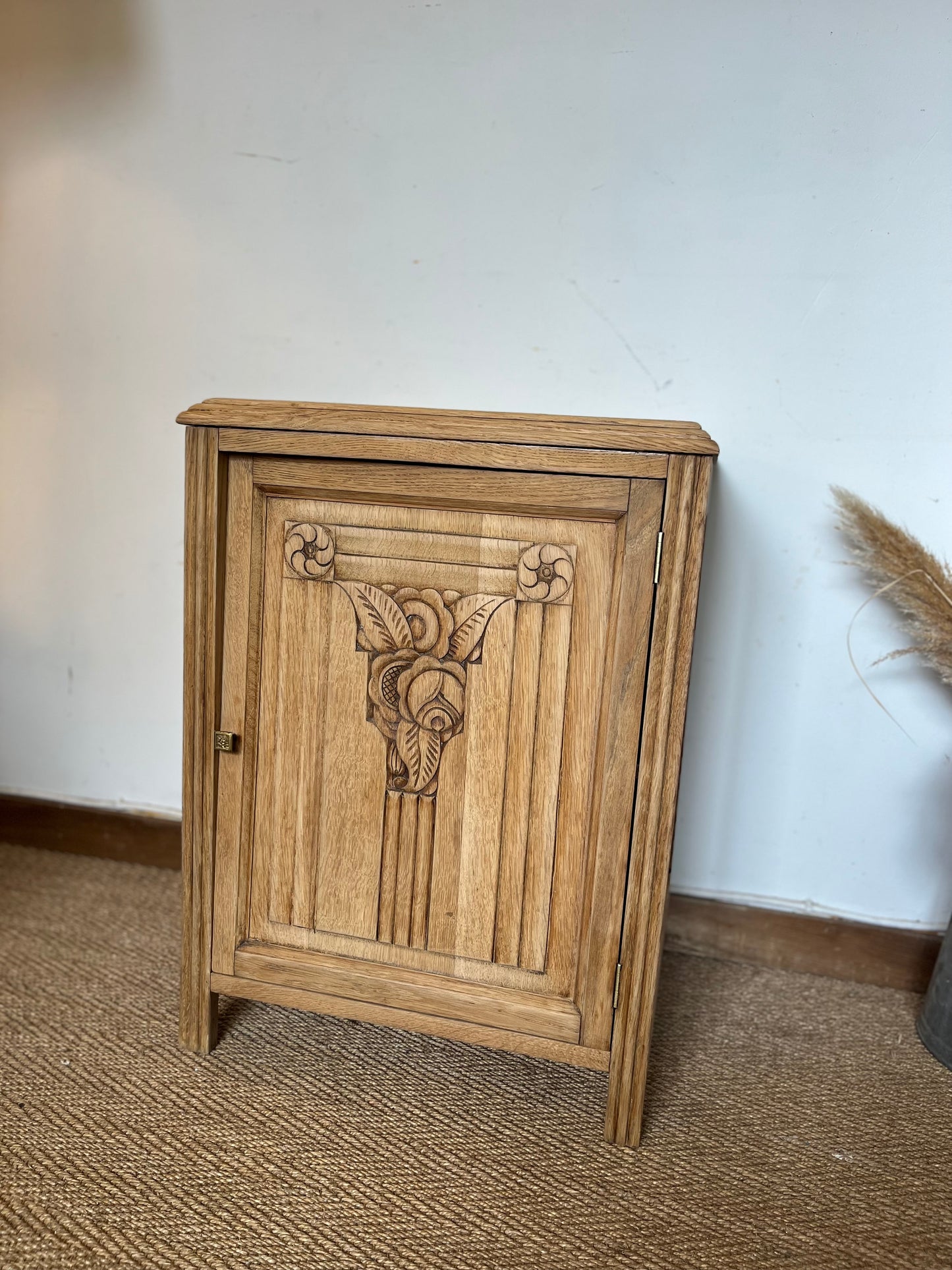 Confiturier art déco en bois