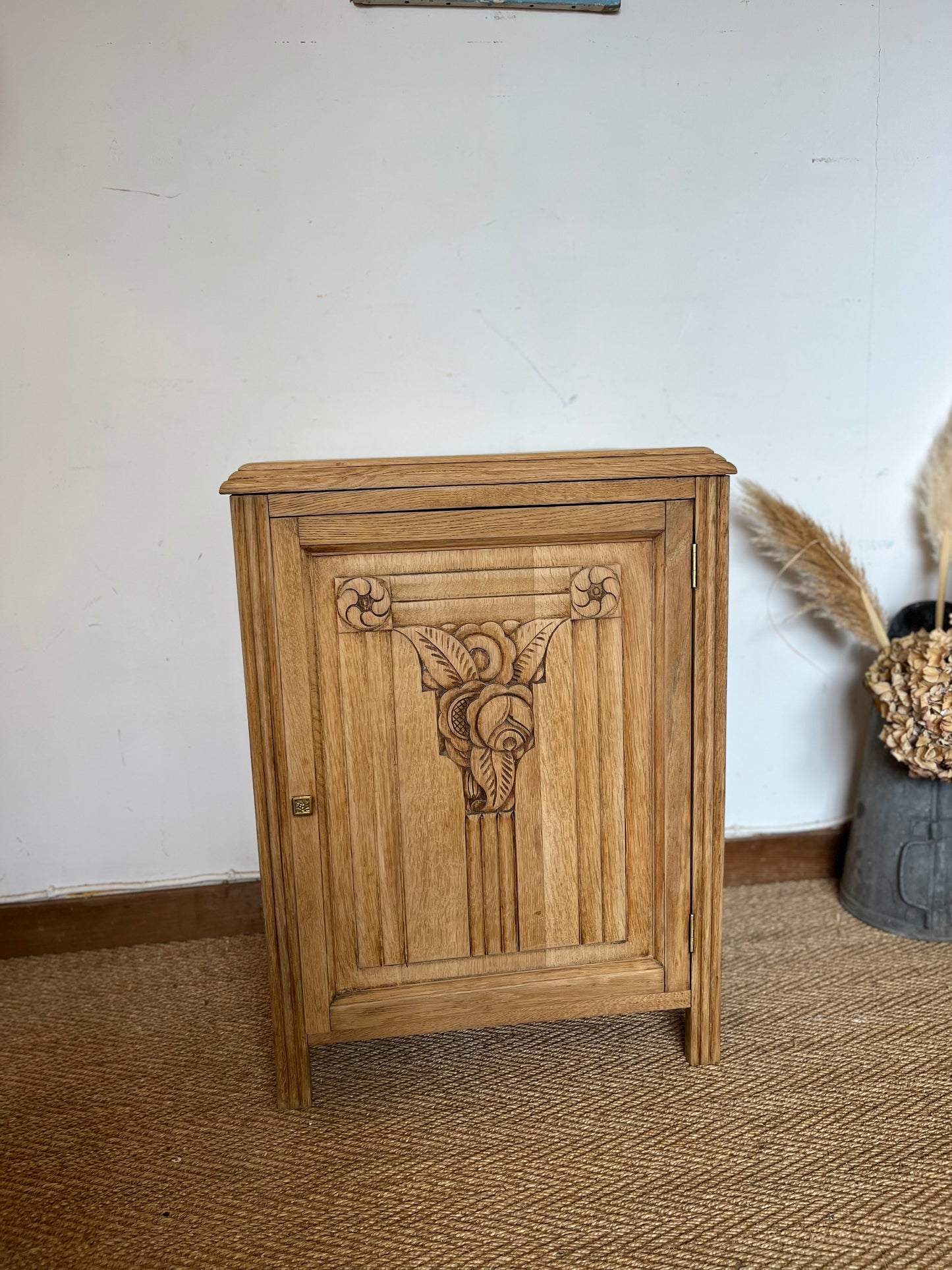 Confiturier art déco en bois