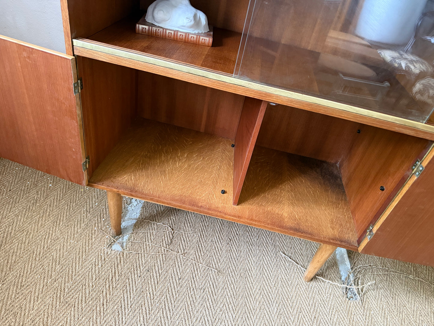 Vaisselier vitrine bibliothèque vintage
