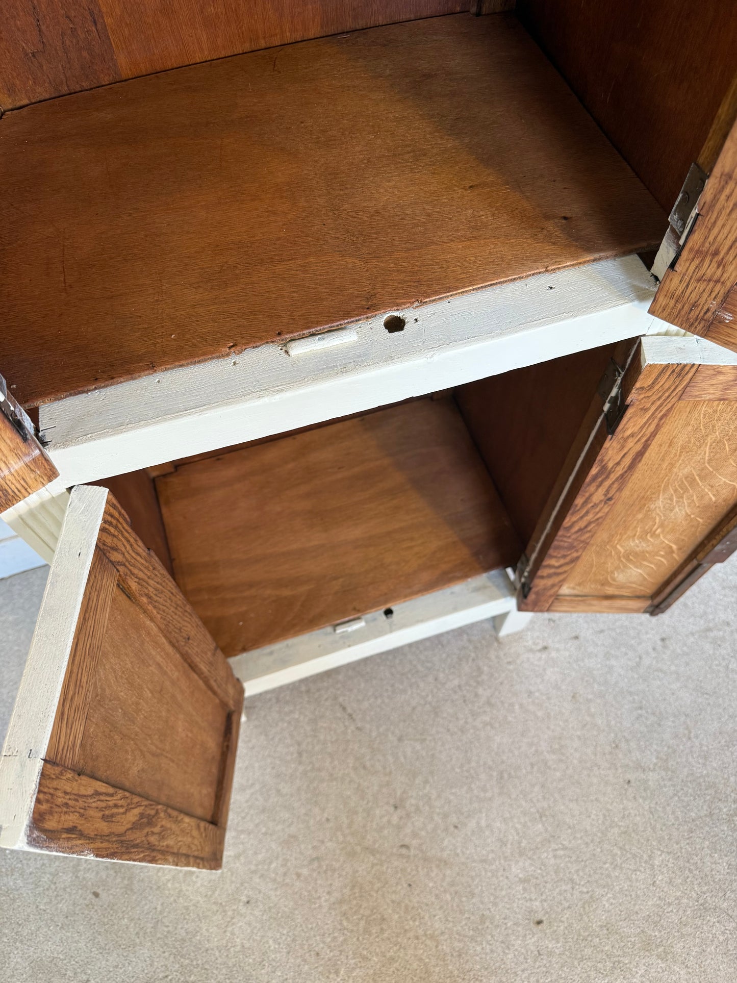 Meuble de rangement vintage art deco parisien style confiturier