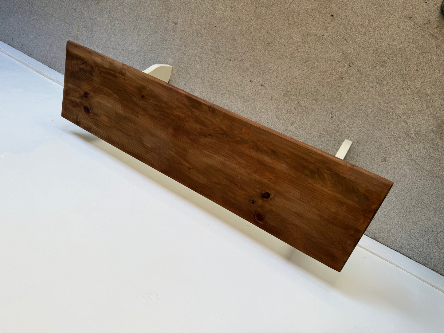 Banc de ferme vintage bois massif