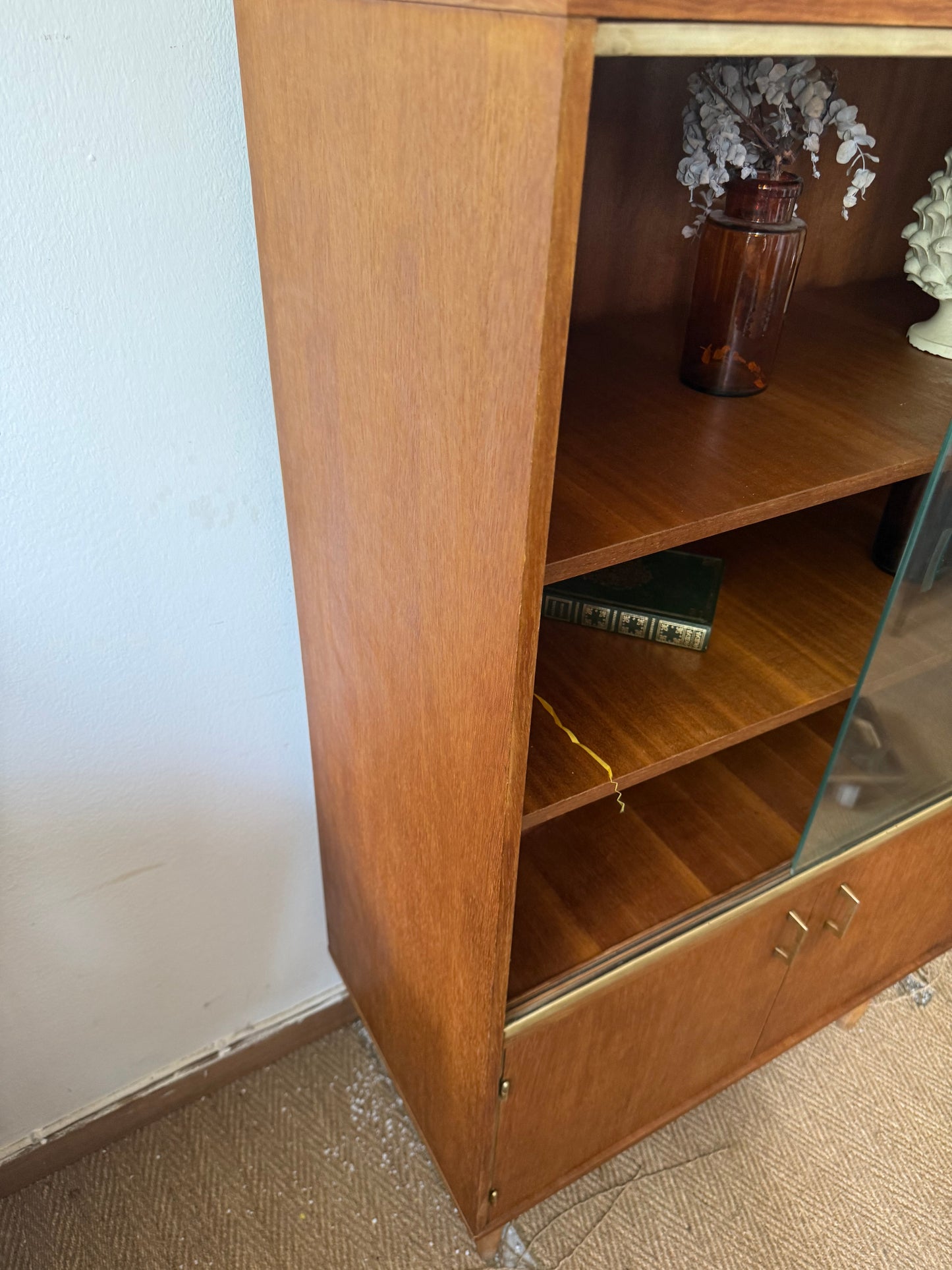 Vaisselier vitrine bibliothèque vintage