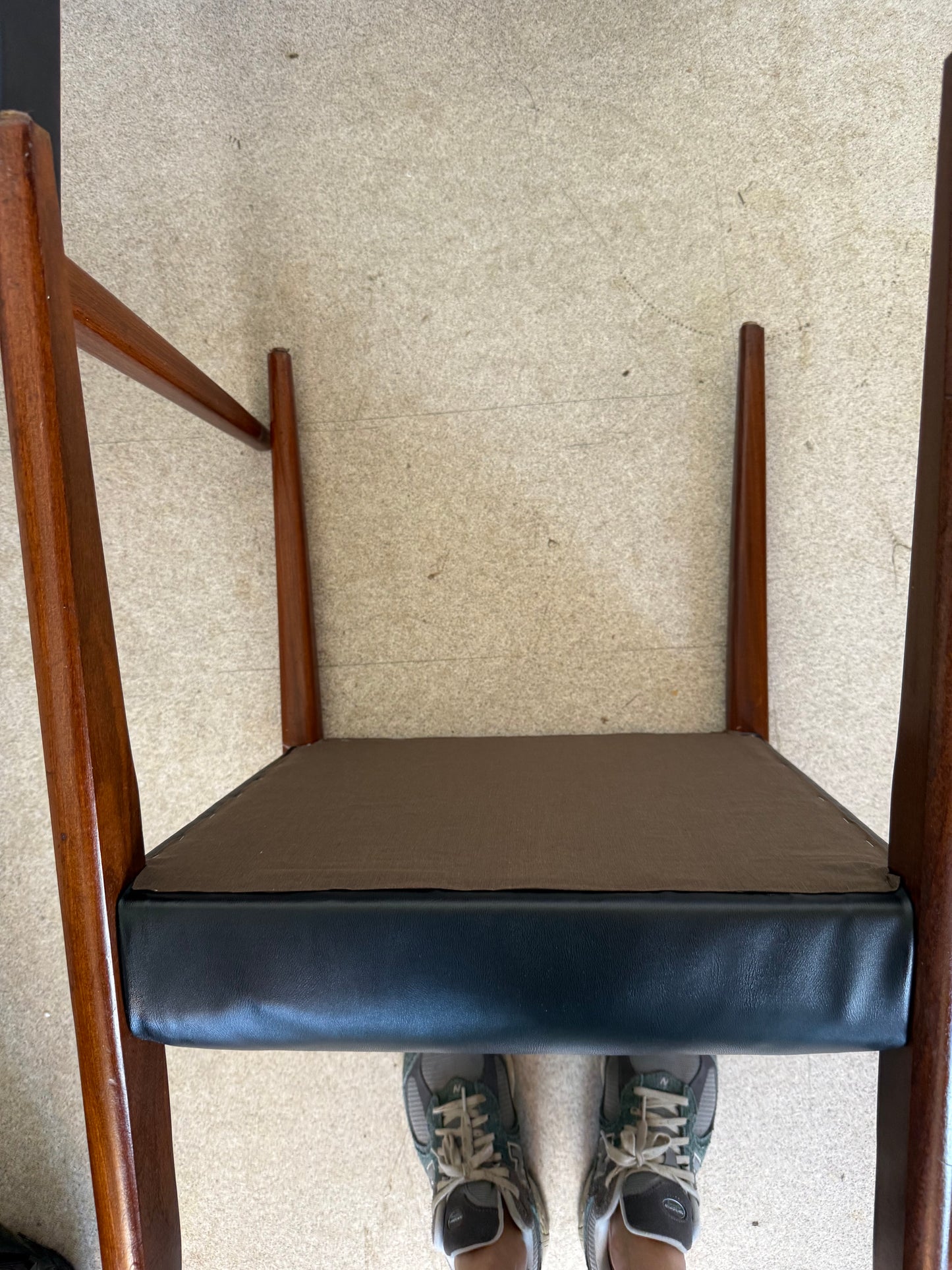Lot de 4 chaises scandinaves vintage