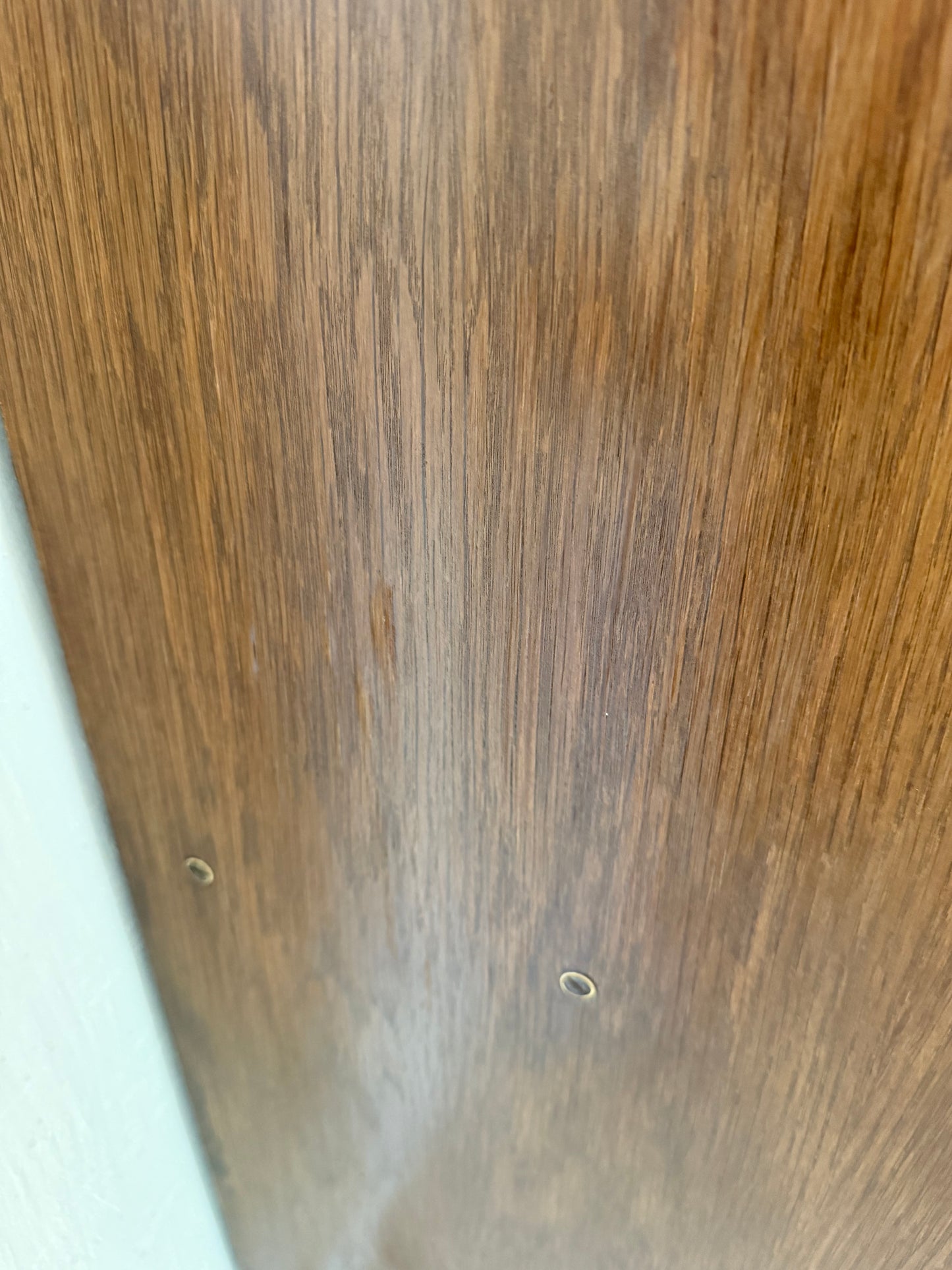 Buffet vaisselier vintage placage chêne