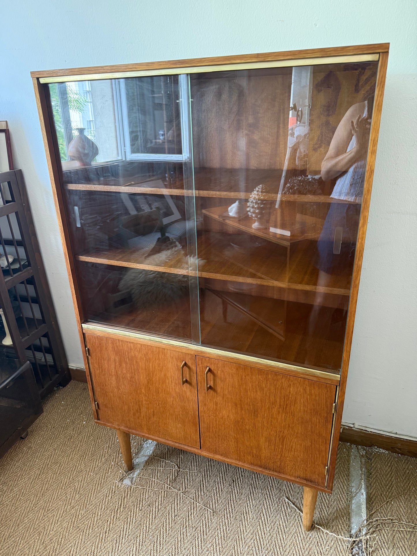 Vaisselier vitrine bibliothèque vintage