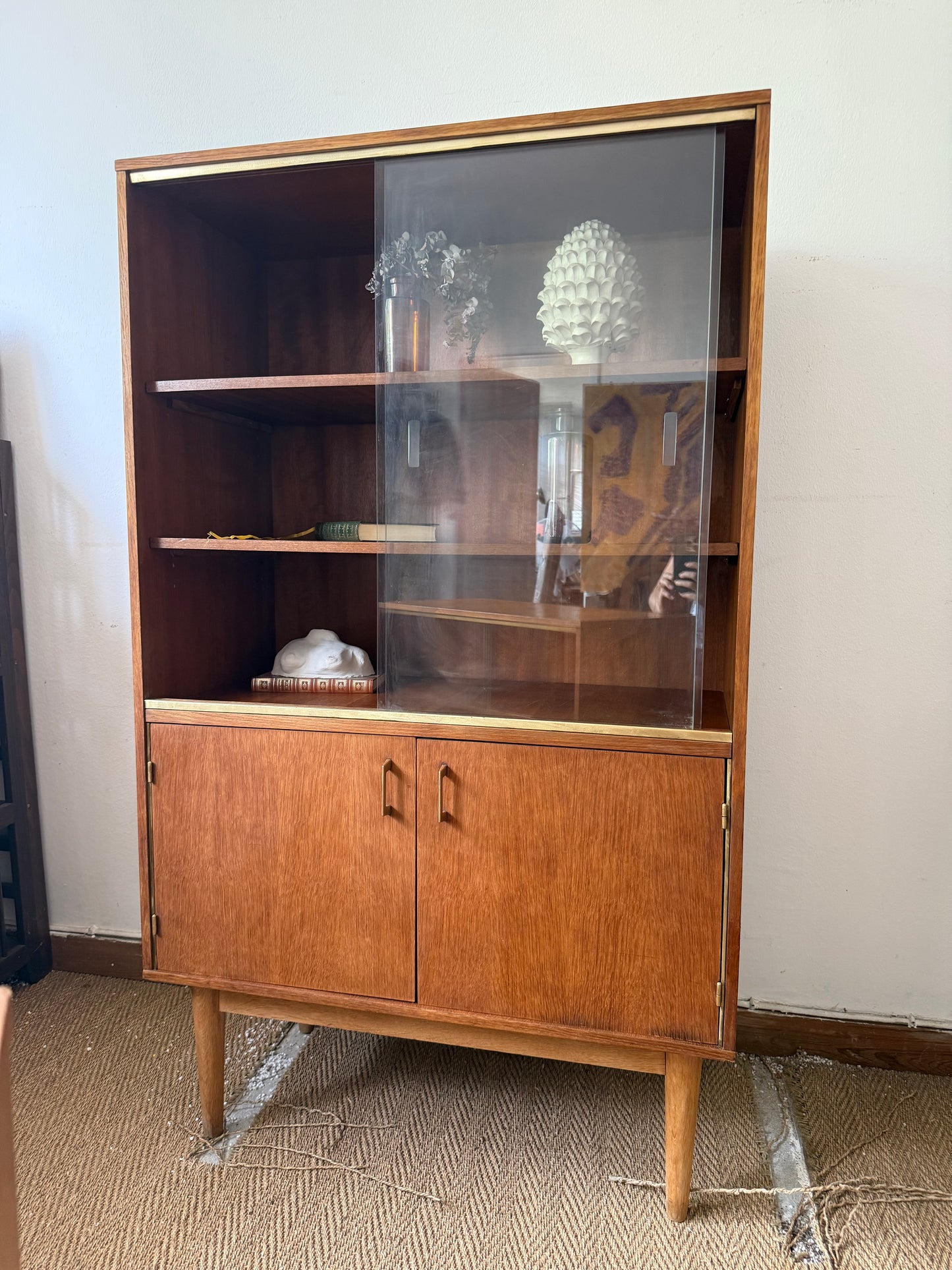 Vaisselier vitrine bibliothèque vintage