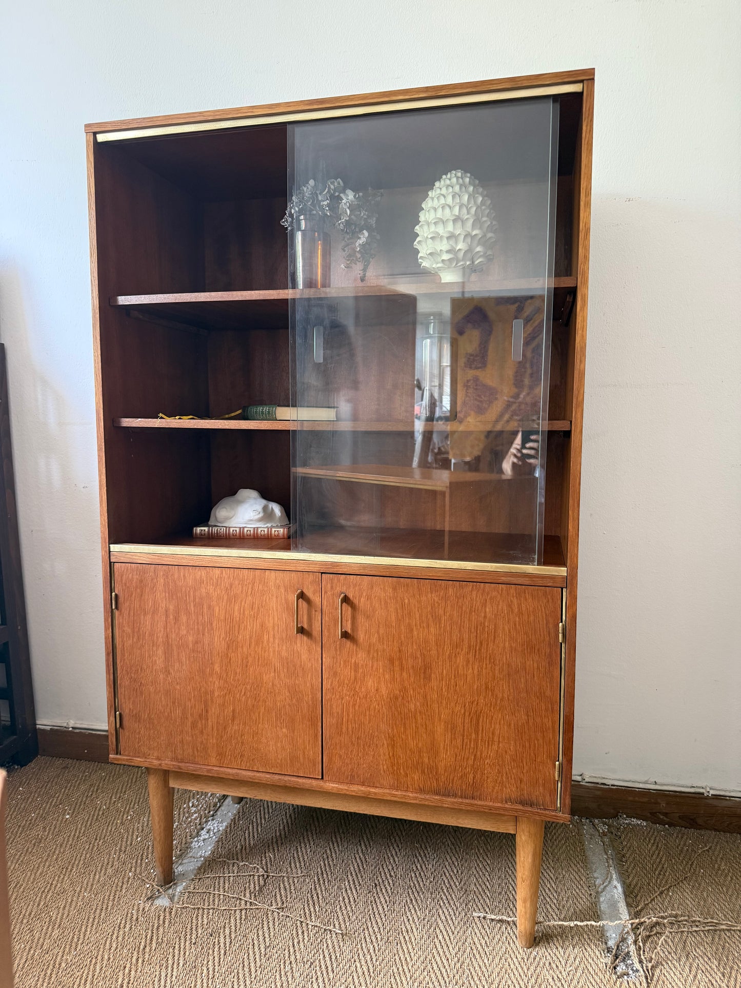 Vaisselier vitrine bibliothèque vintage