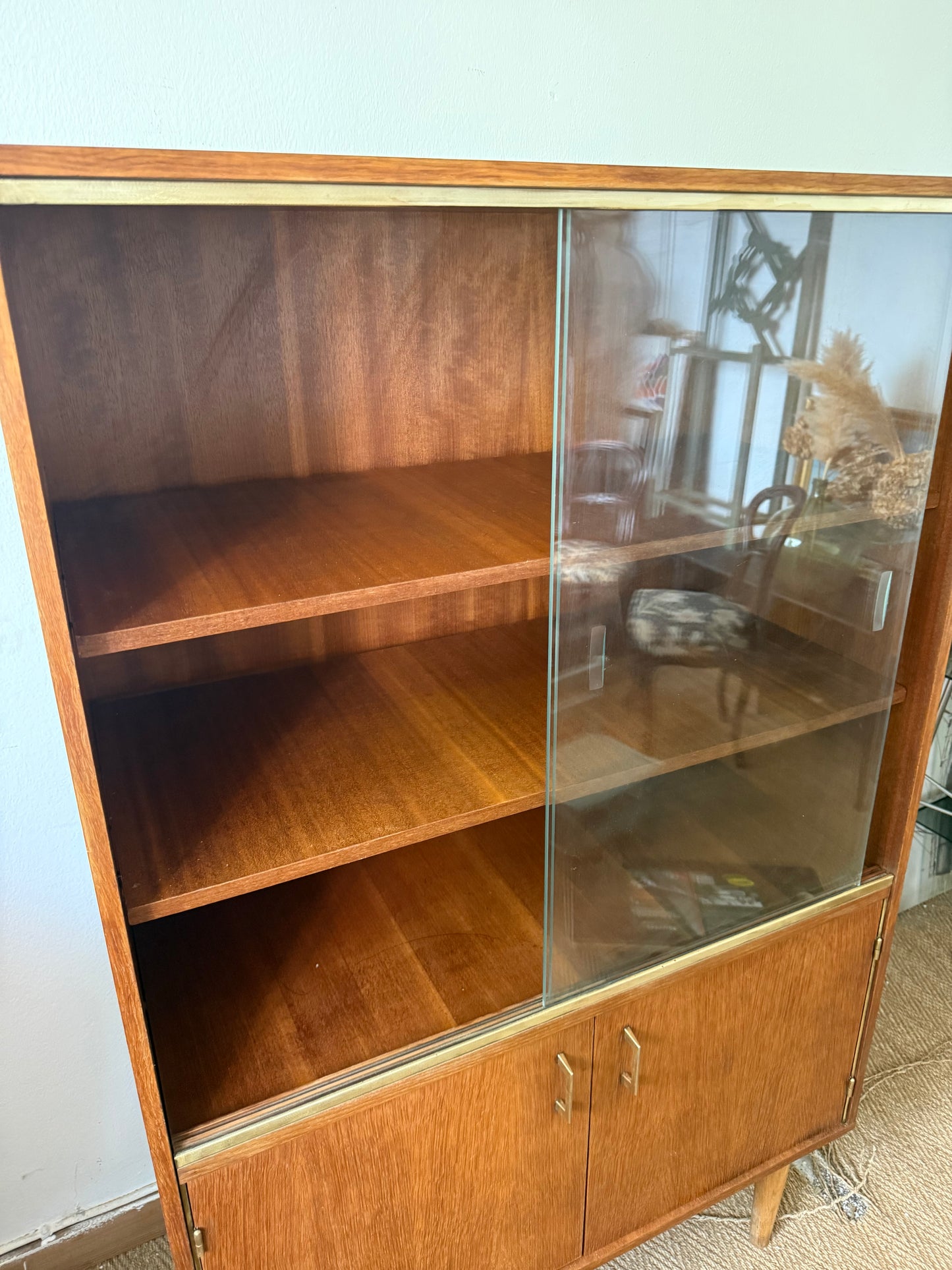 Vaisselier vitrine bibliothèque vintage