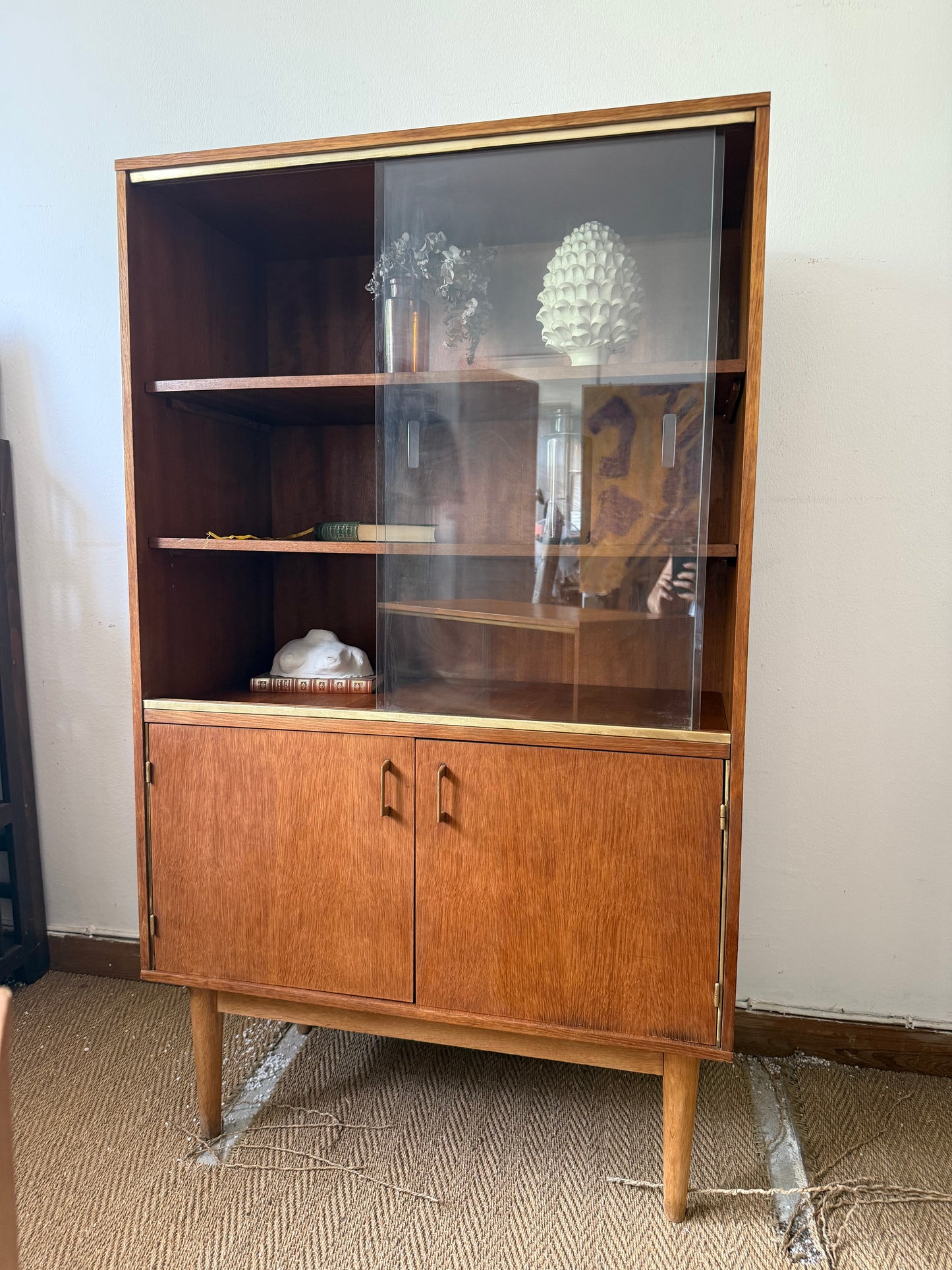 Vaisselier vitrine bibliothèque vintage