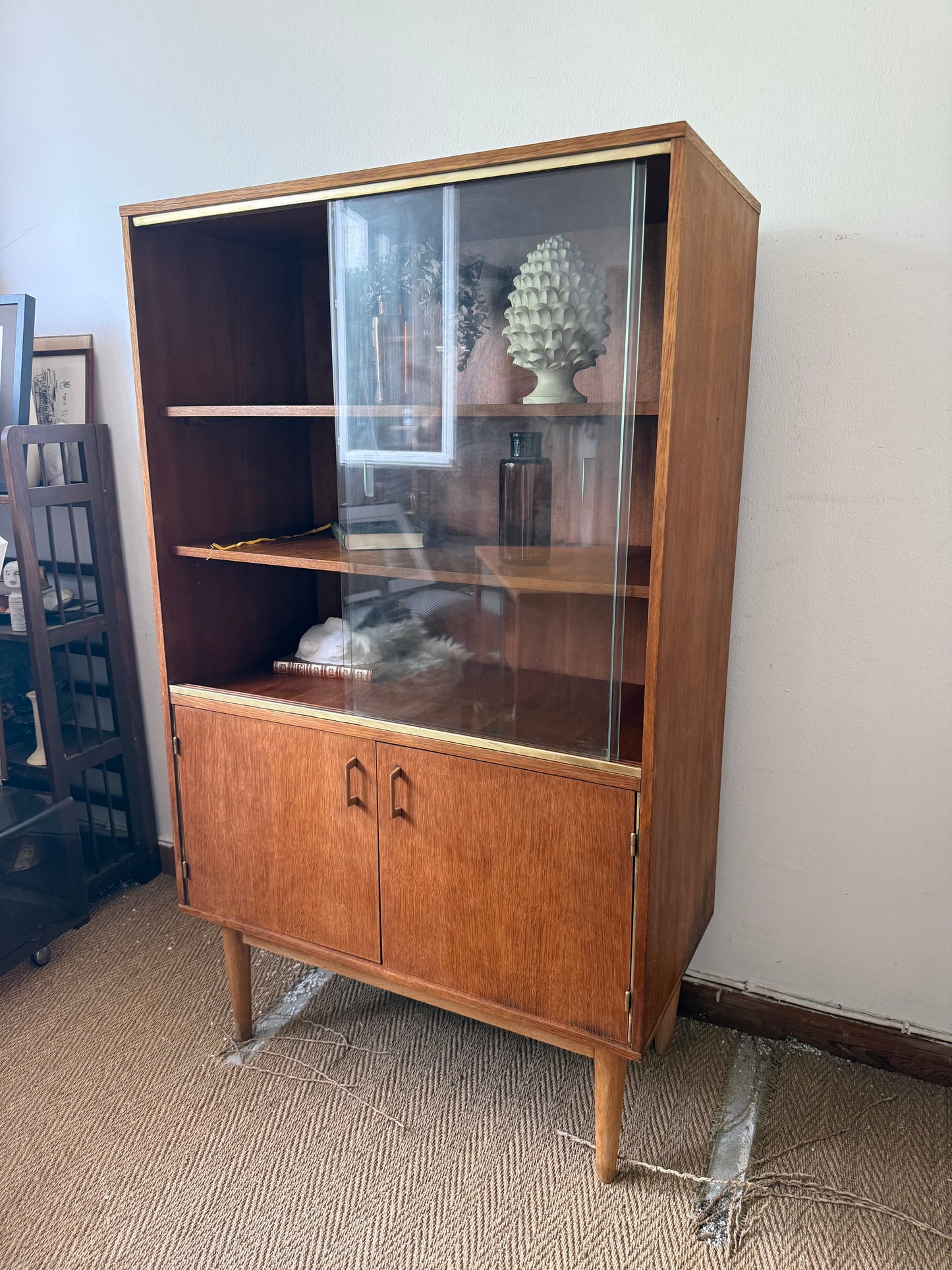 Vaisselier vitrine bibliothèque vintage
