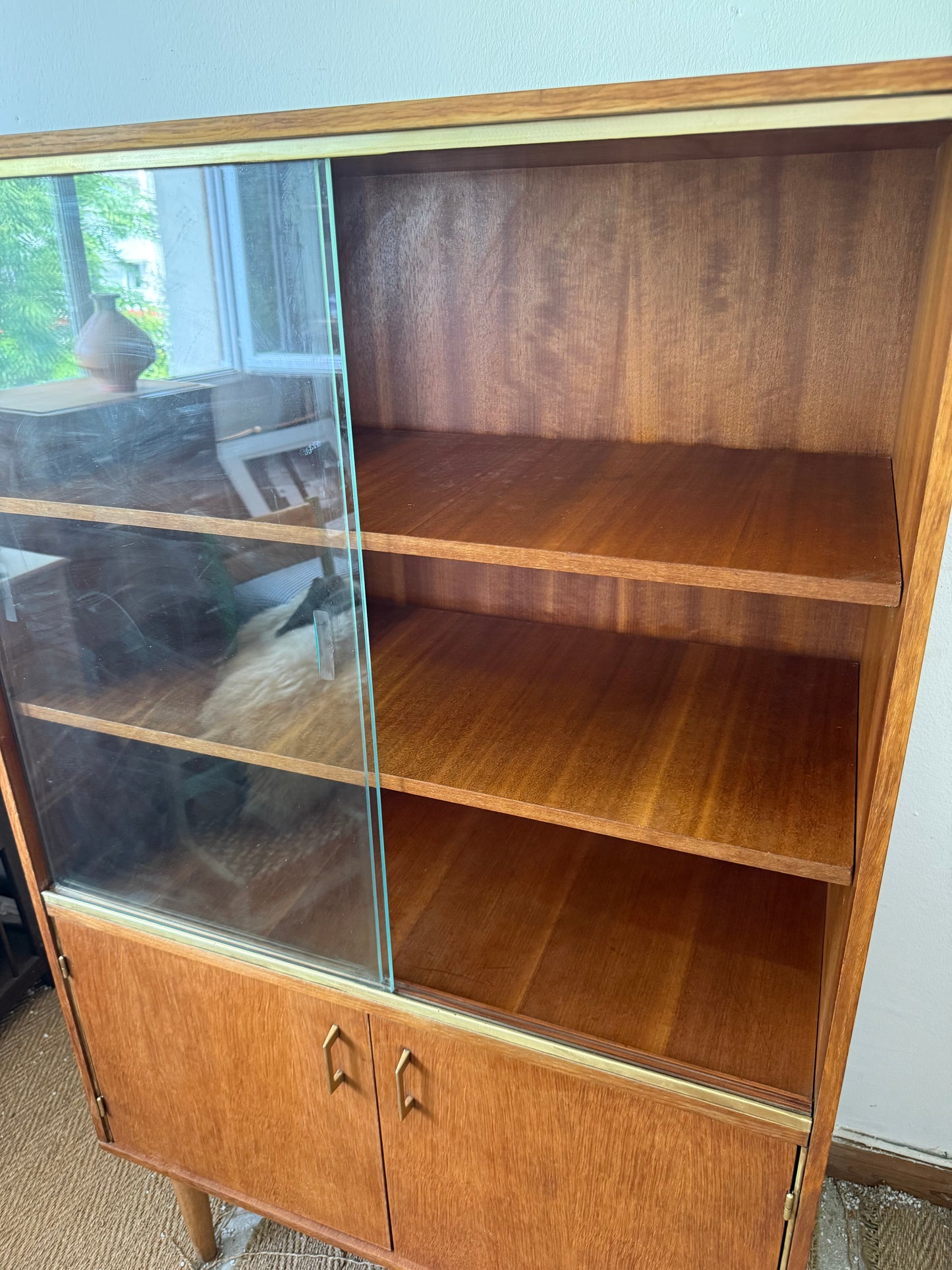 Vaisselier vitrine bibliothèque vintage