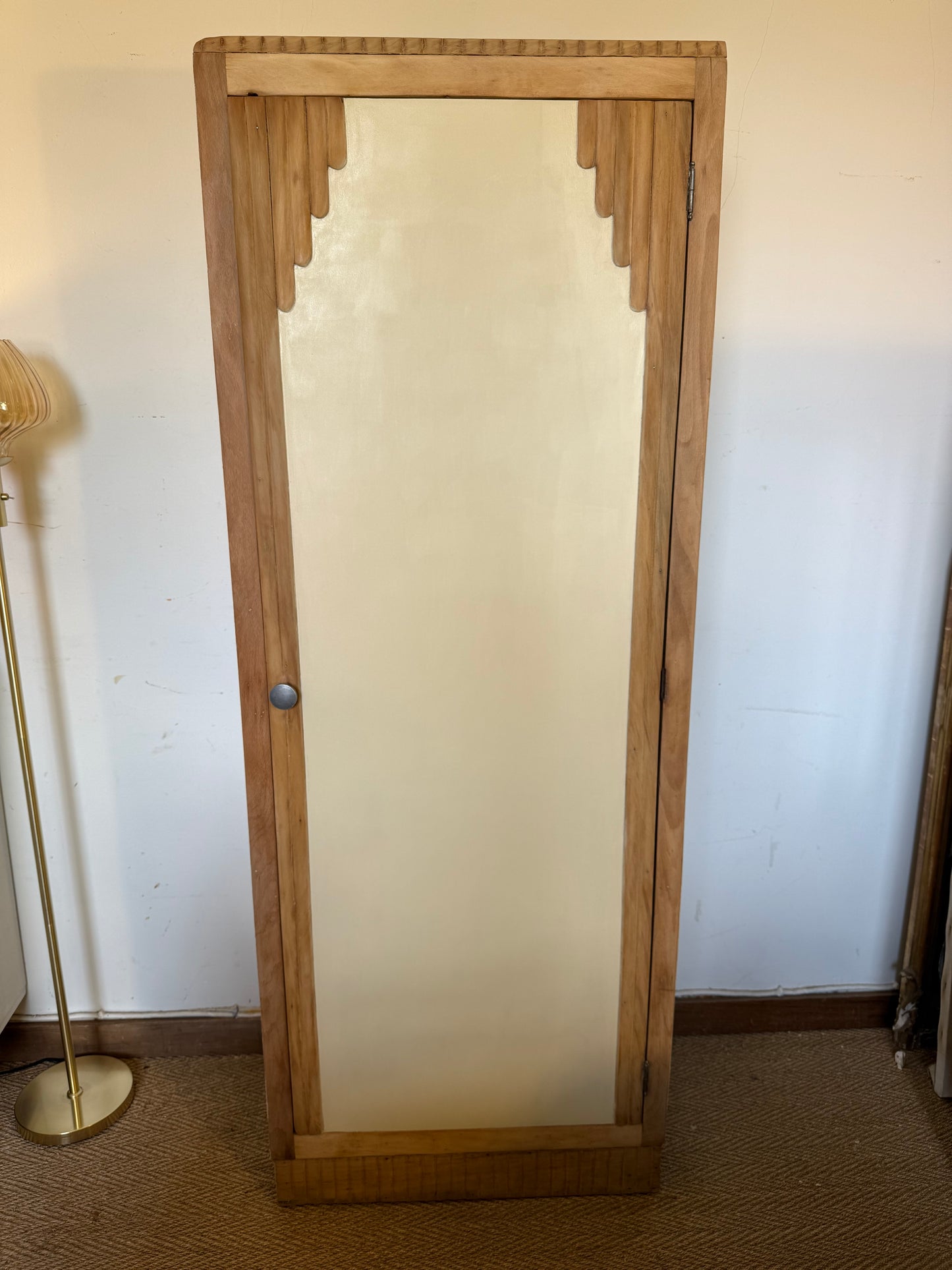 Armoire bonnetière art déco vintage