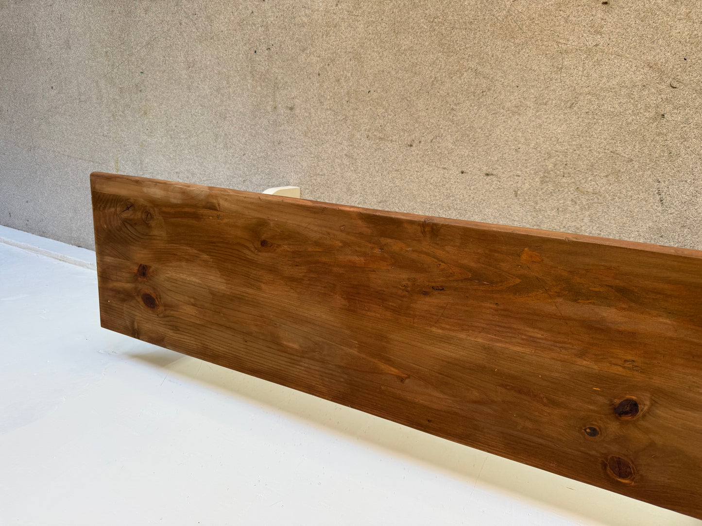 Banc de ferme vintage bois massif