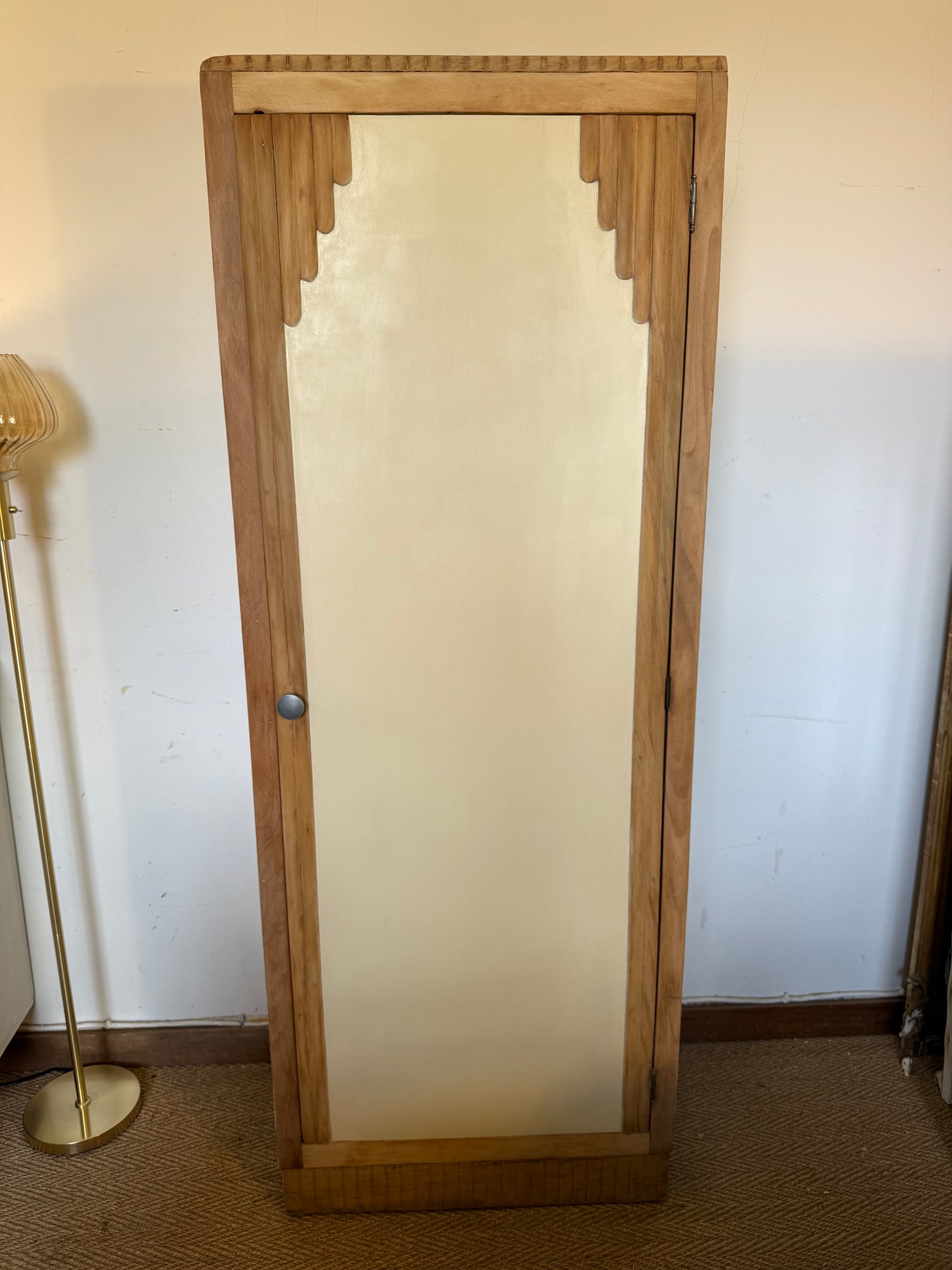 Armoire bonnetière art déco vintage