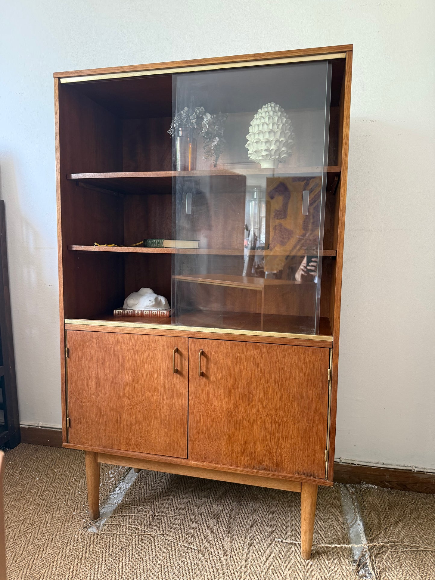 Vaisselier vitrine bibliothèque vintage