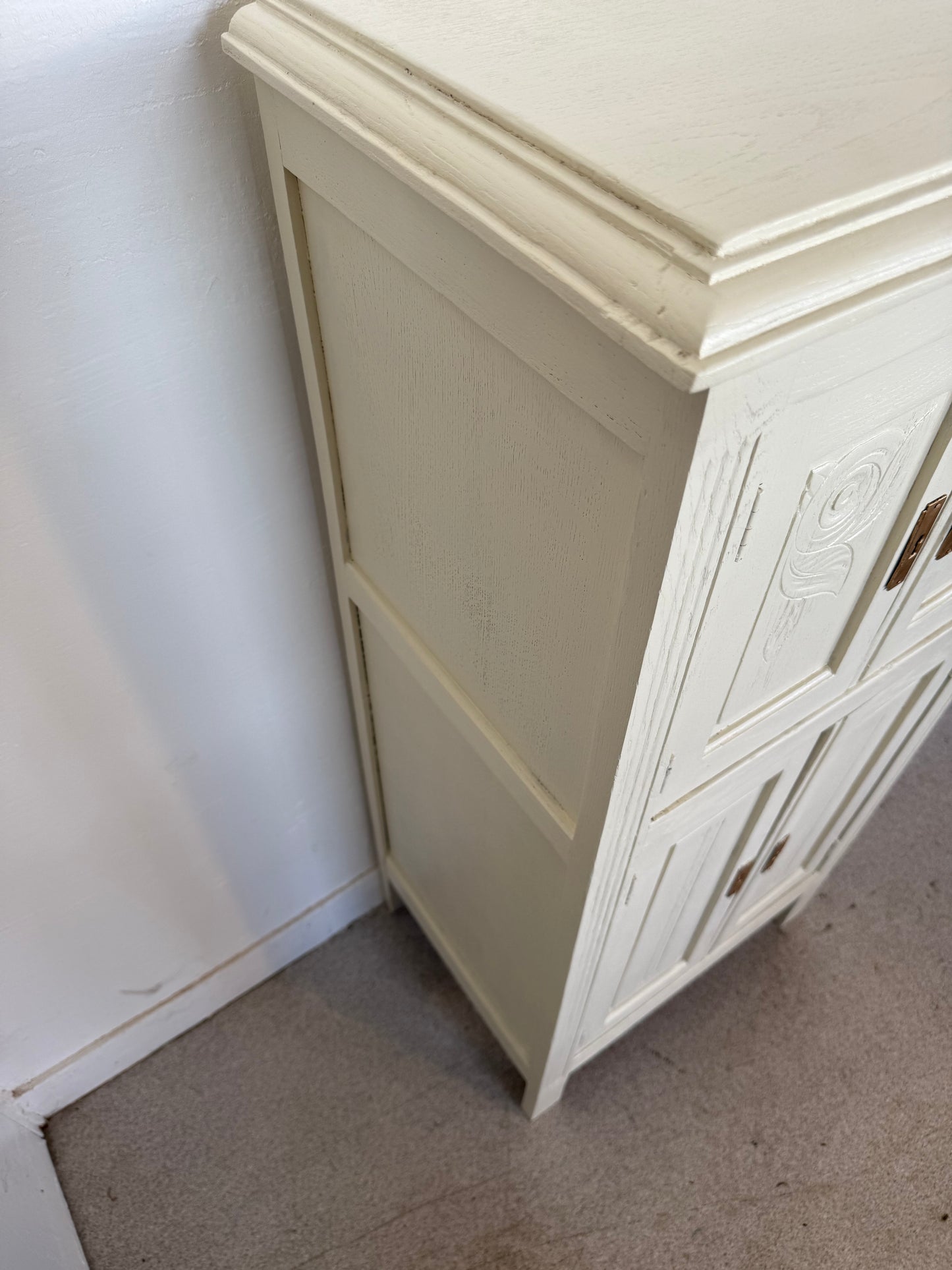 Meuble de rangement vintage art deco parisien style confiturier