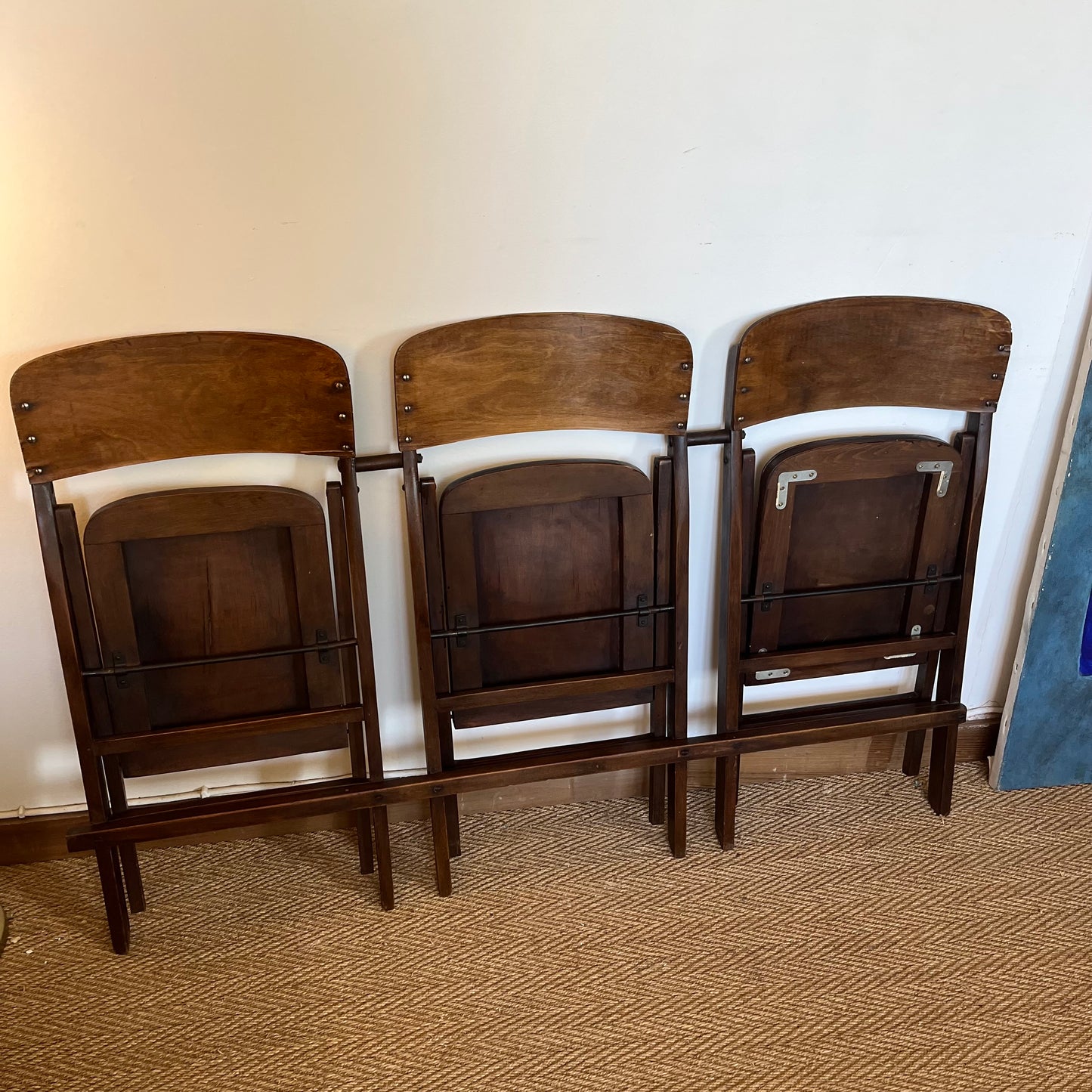 Banc banquette de cinéma vintage années 40