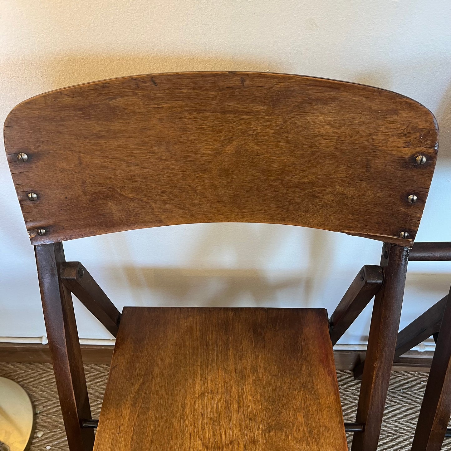 Banc banquette de cinéma vintage années 40