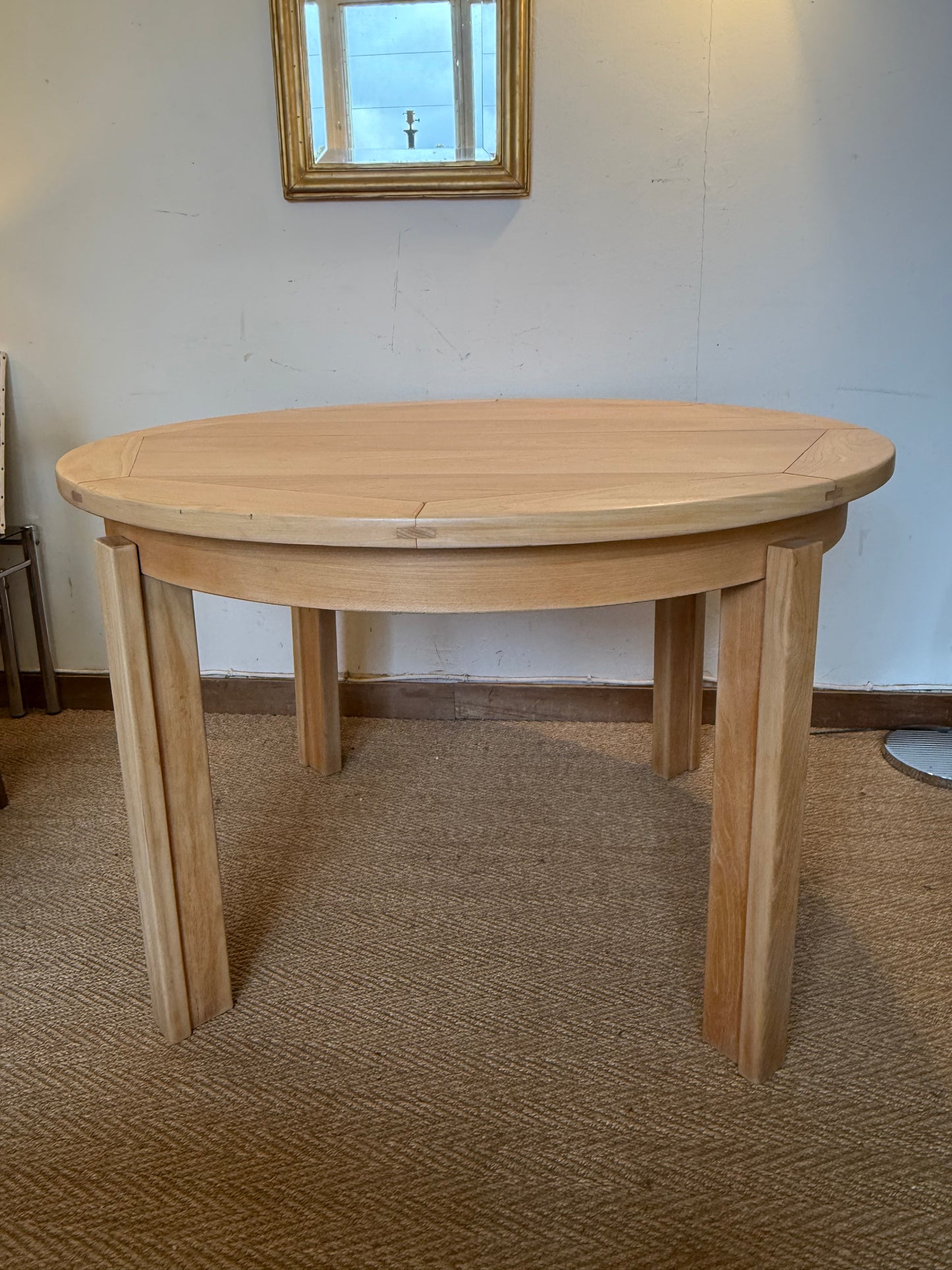 Table de salle à manger extensible en orme Maison Regain