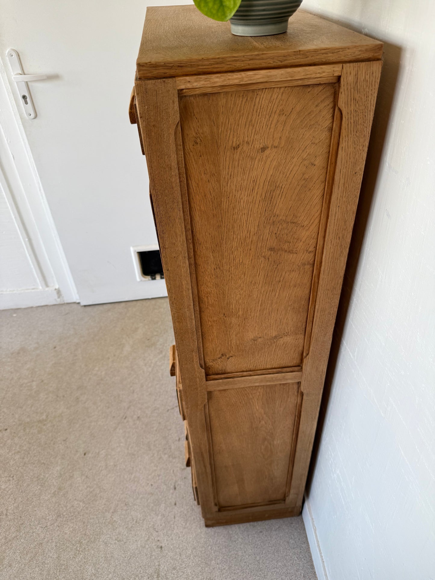Secrétaire bureau vintage en bois esprit meuble de métier