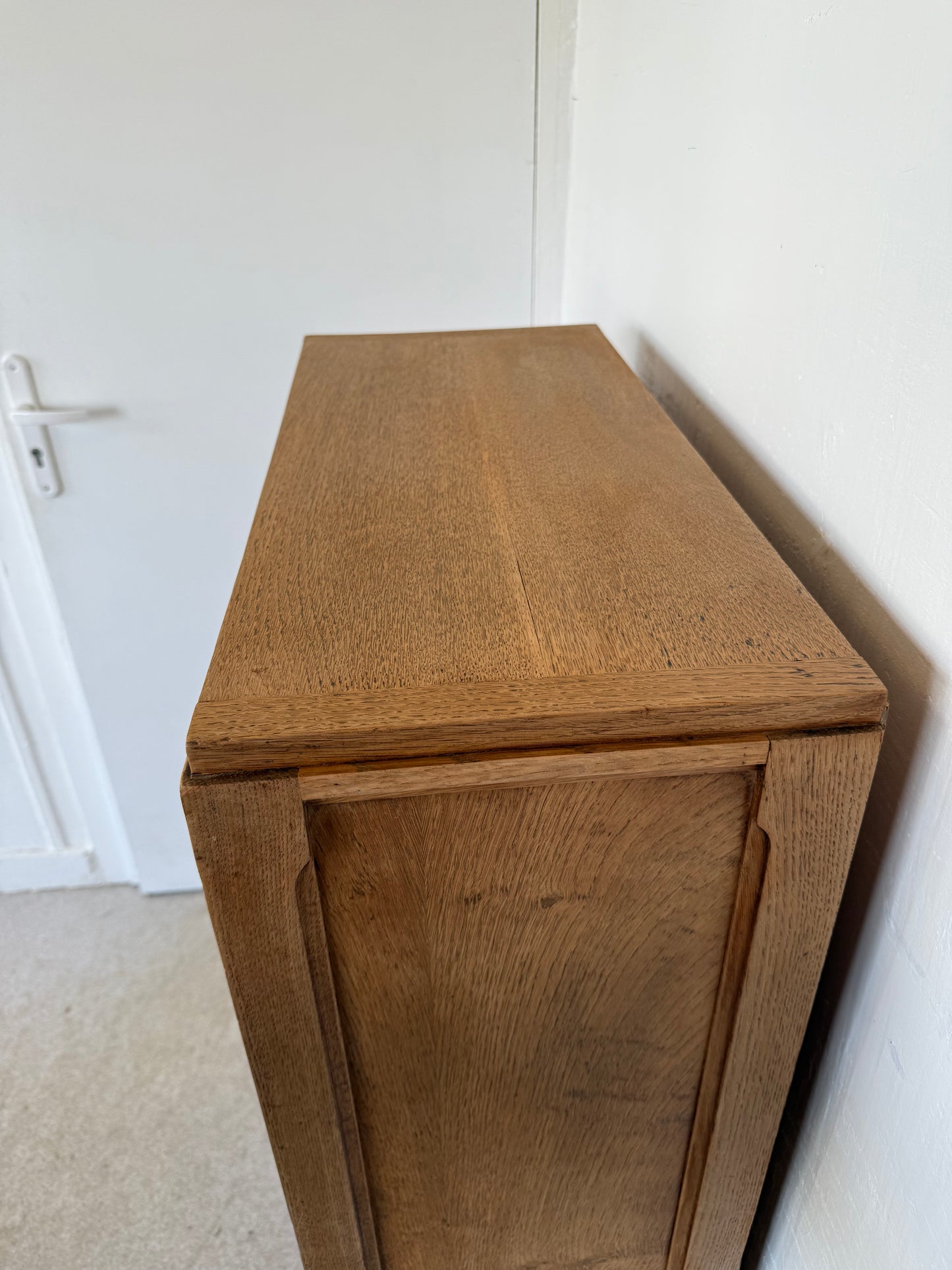 Secrétaire bureau vintage en bois esprit meuble de métier