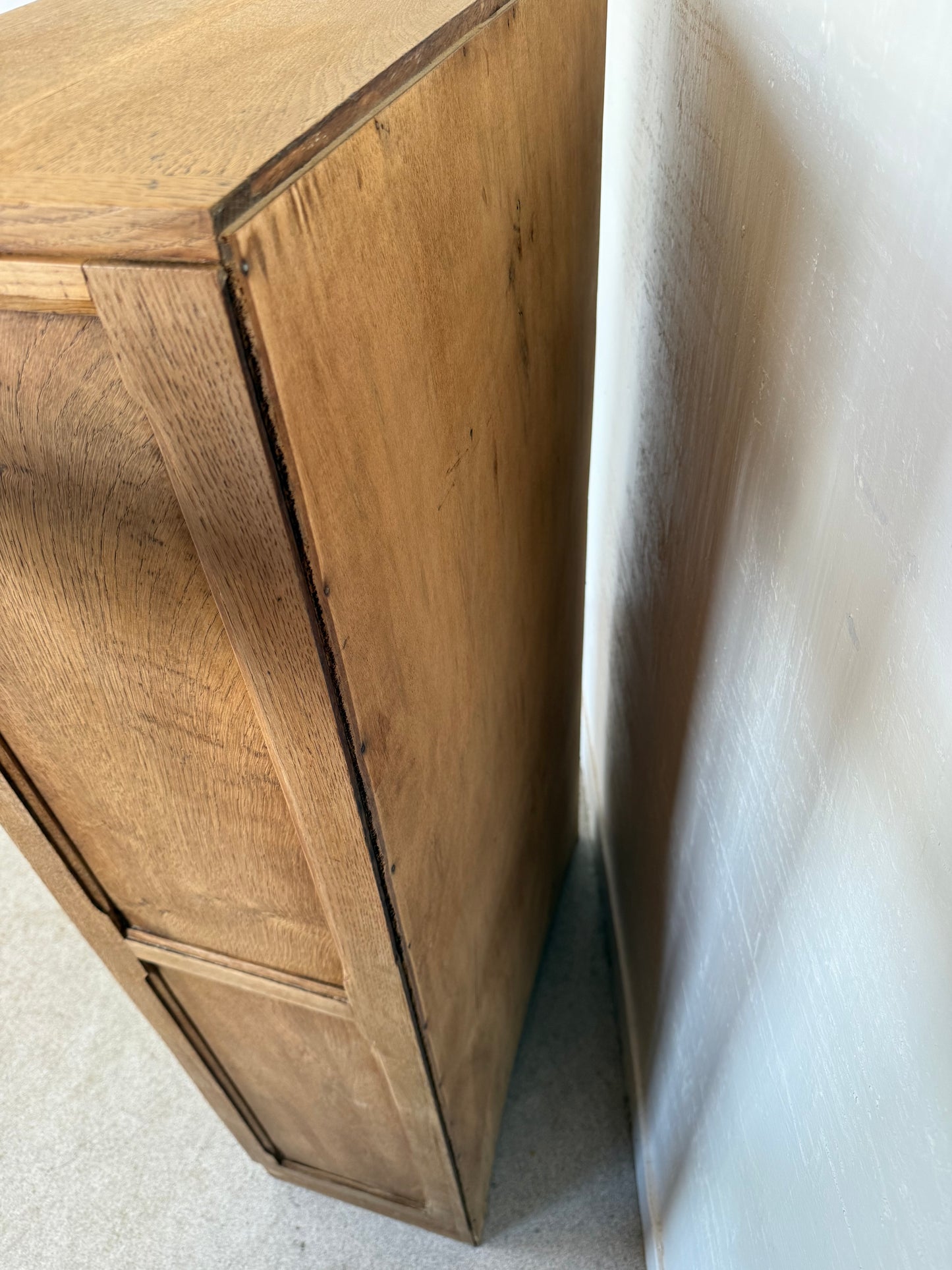 Secrétaire bureau vintage en bois esprit meuble de métier