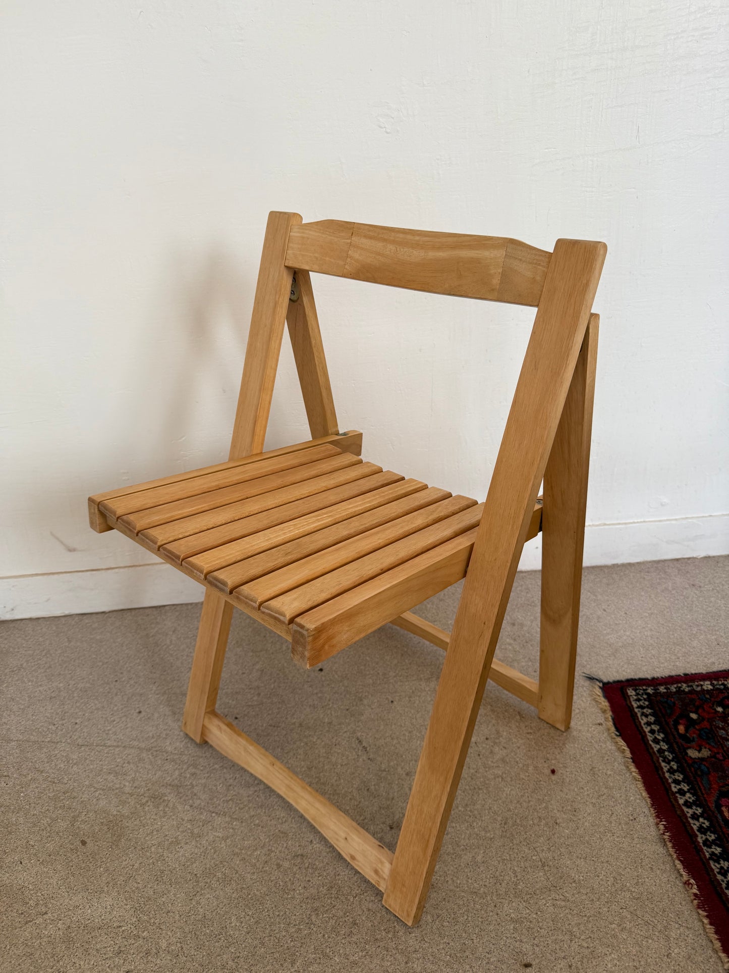 Chaise pliable Aldo Jacober en bois