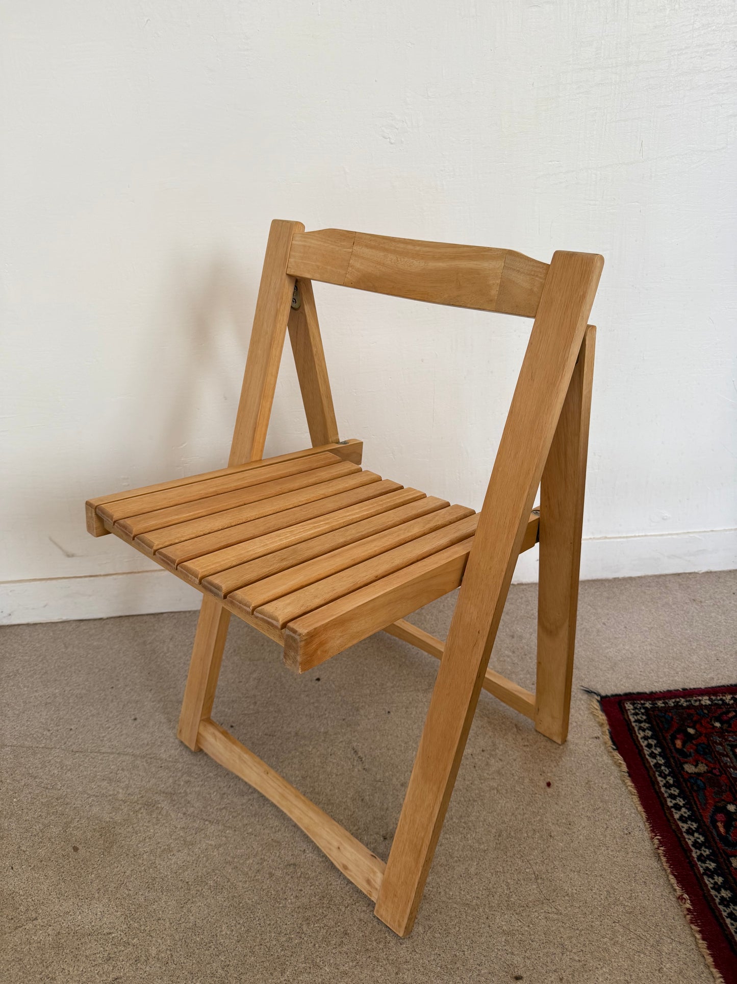 Chaise pliable Aldo Jacober en bois