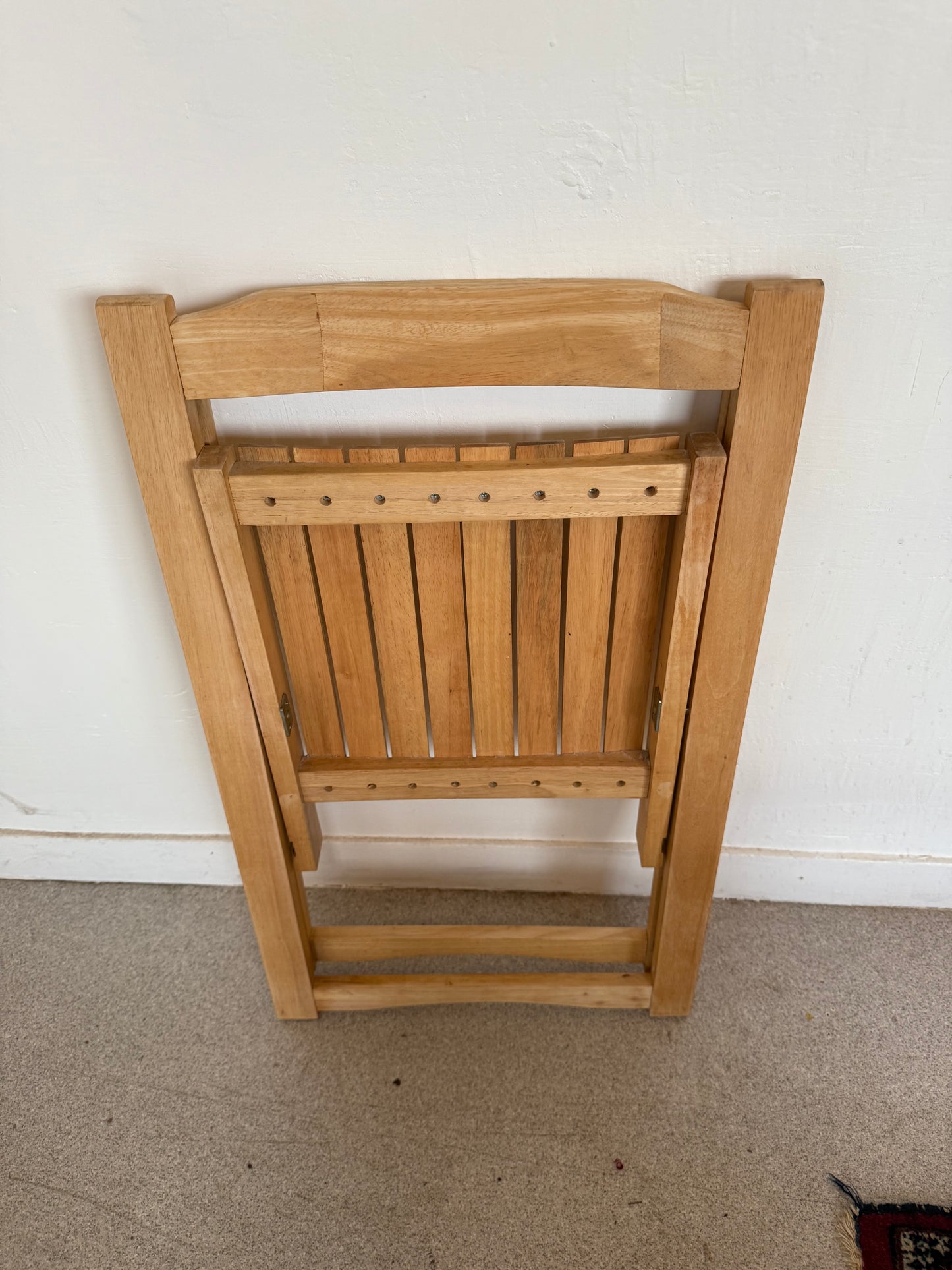 Chaise pliable Aldo Jacober en bois