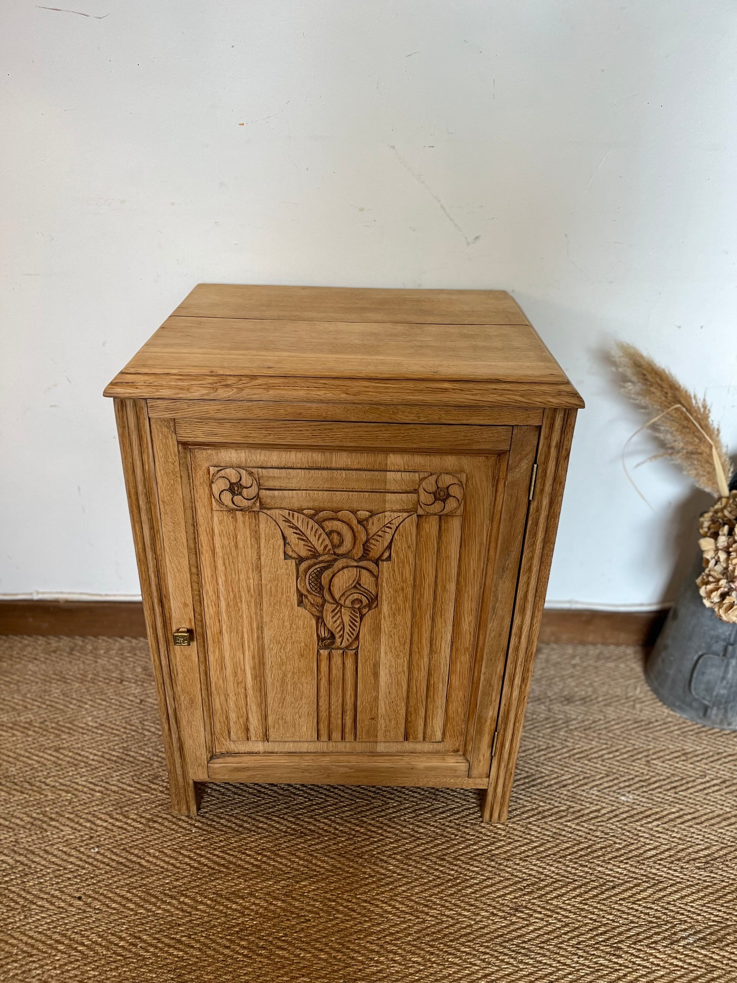 Confiturier art déco en bois