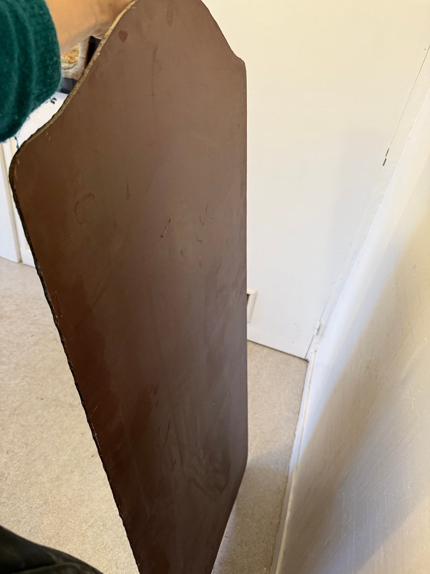 Grand miroir biseauté ancien