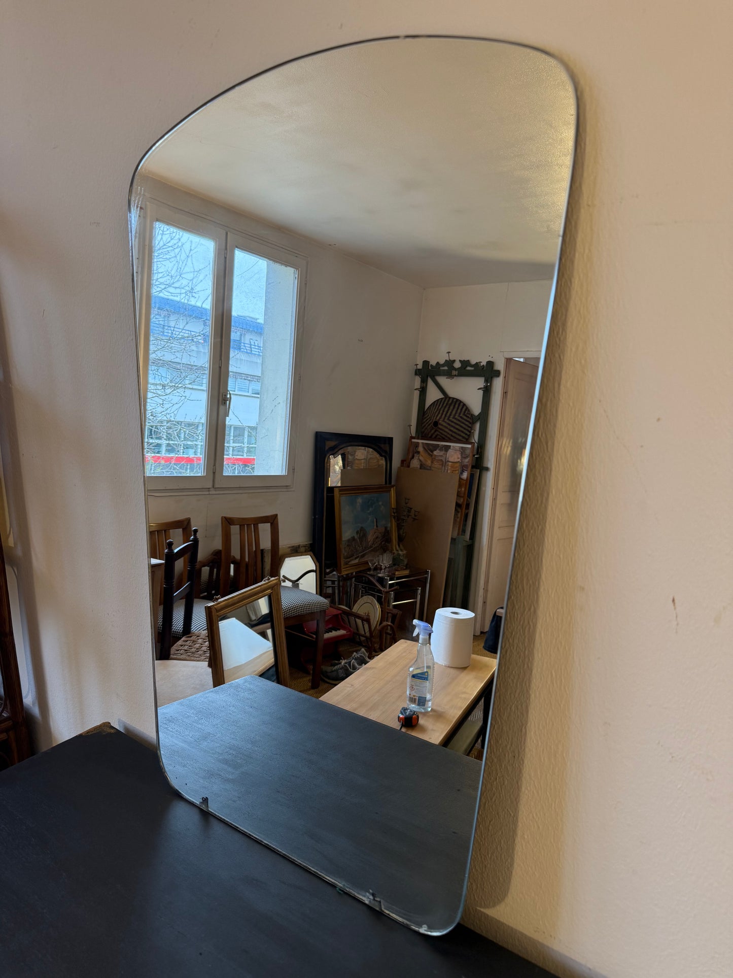 Miroir vintage sans cadre