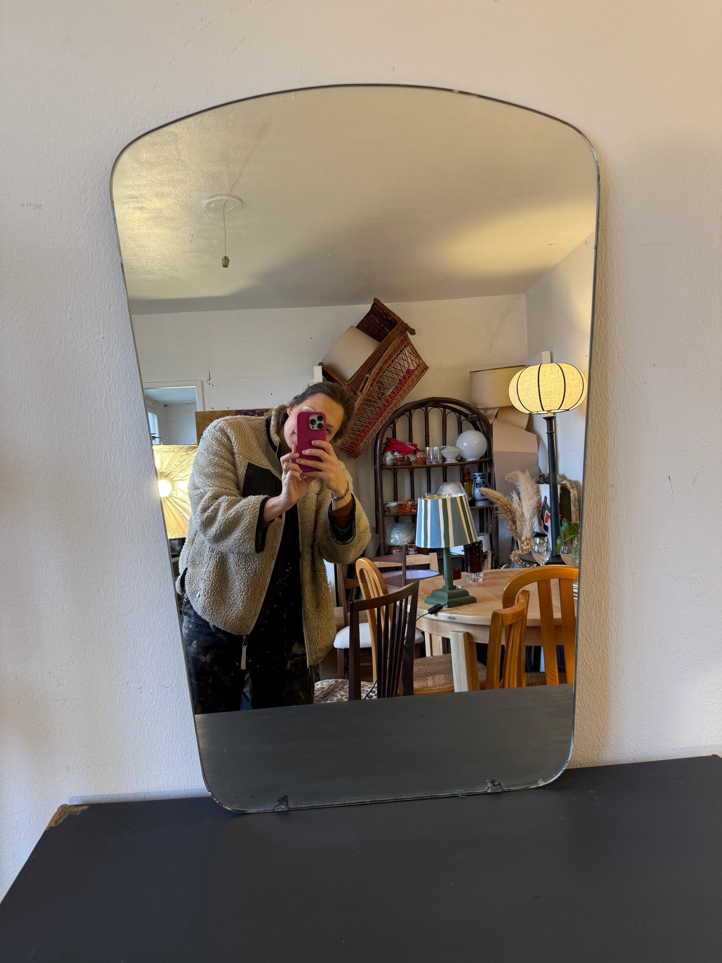 Miroir vintage sans cadre