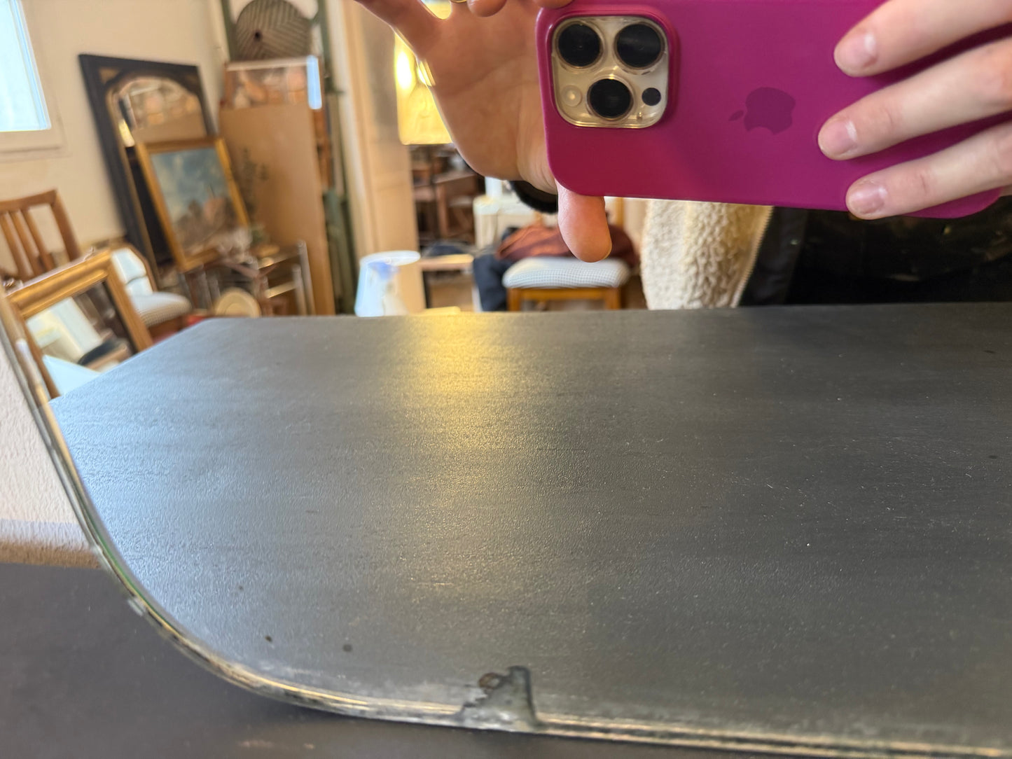 Miroir vintage sans cadre