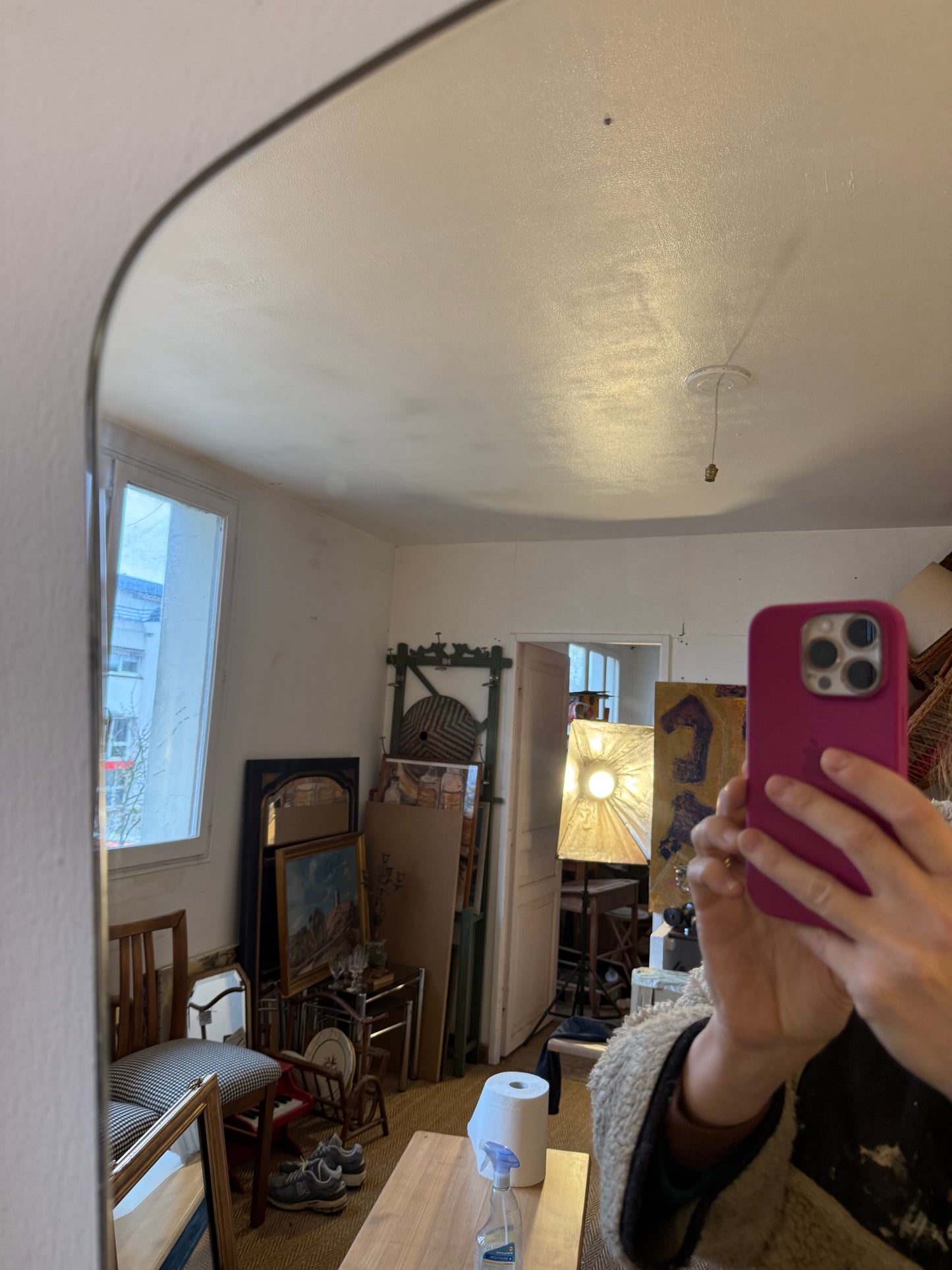 Miroir vintage sans cadre