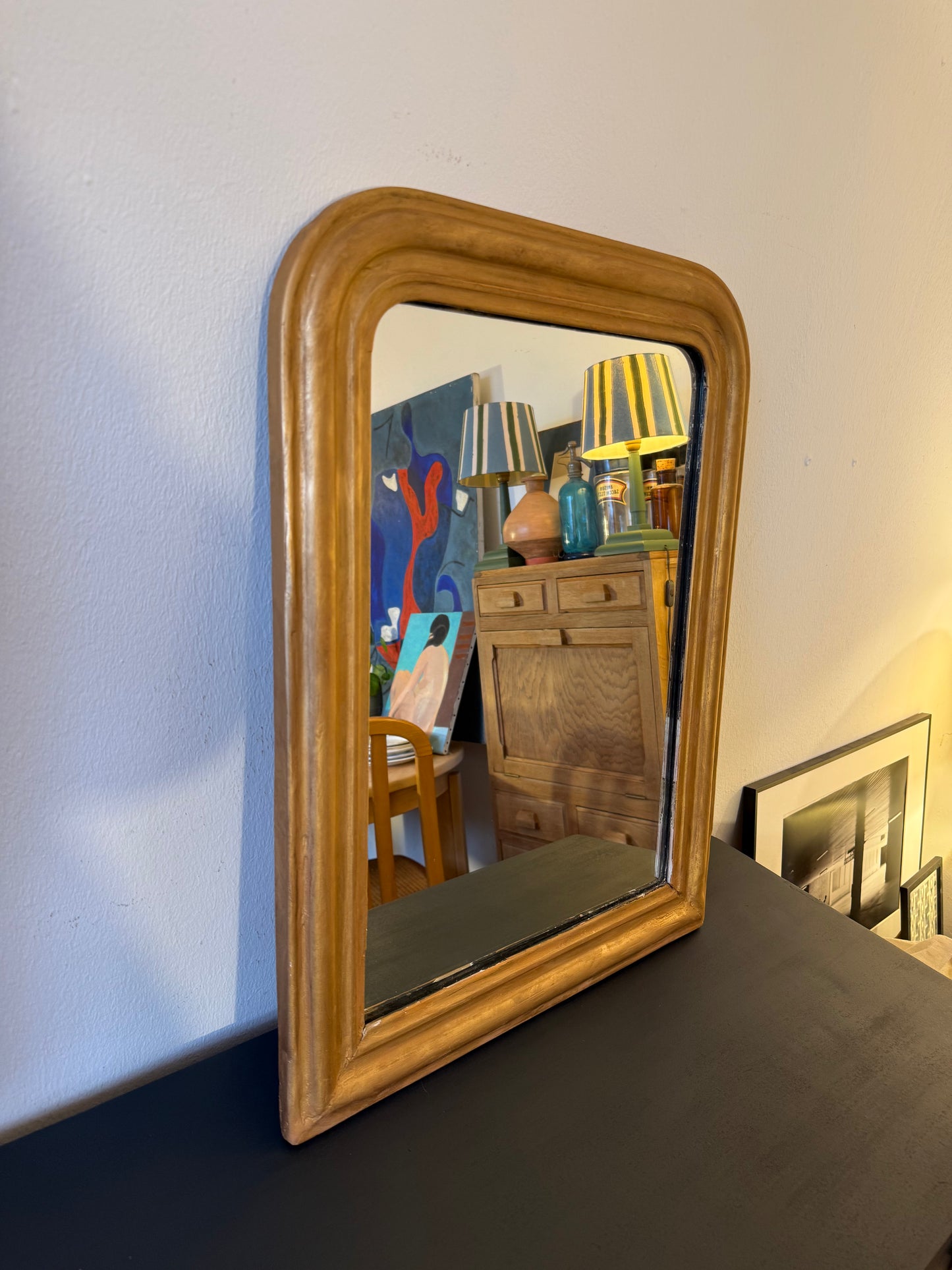 Miroir Louis Philippe ancien (petit format)