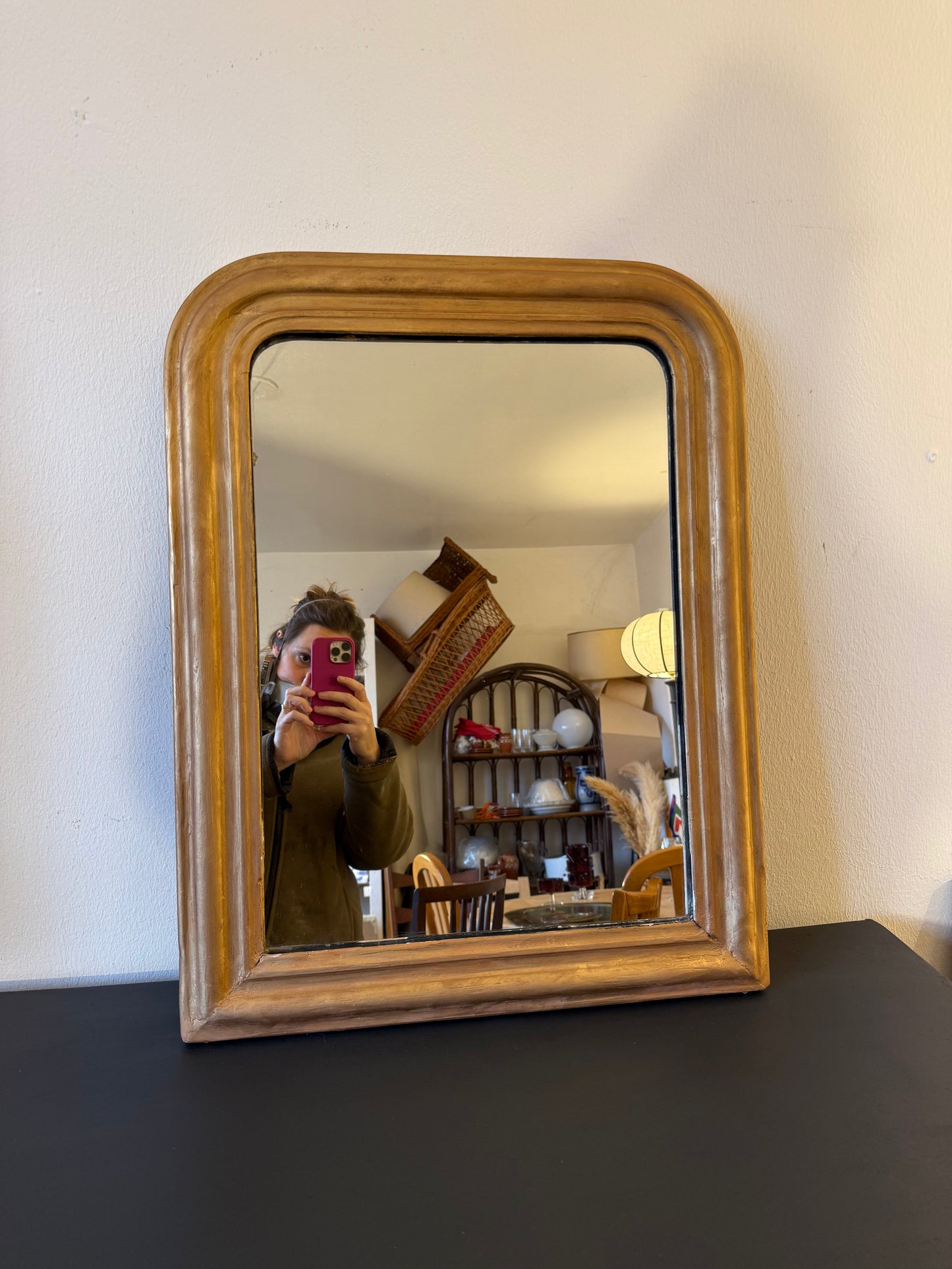 Miroir Louis Philippe ancien (petit format)