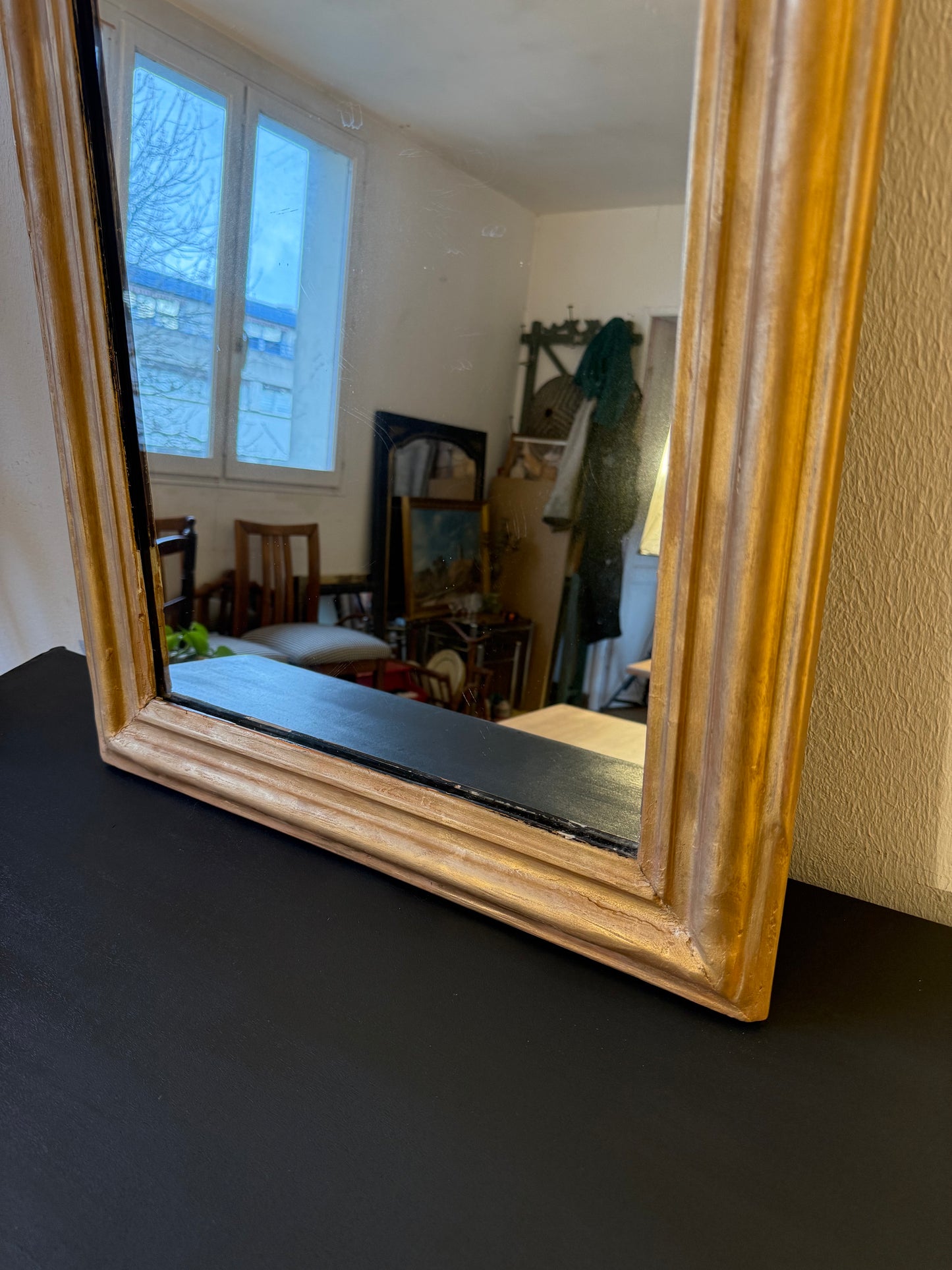 Miroir Louis Philippe ancien (petit format)