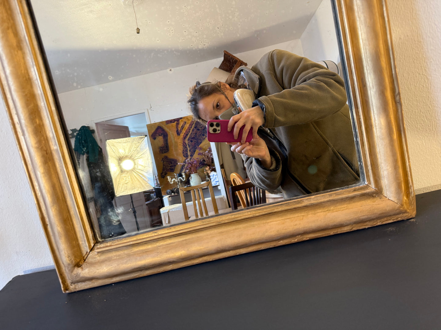 Miroir Louis Philippe ancien (grand format)