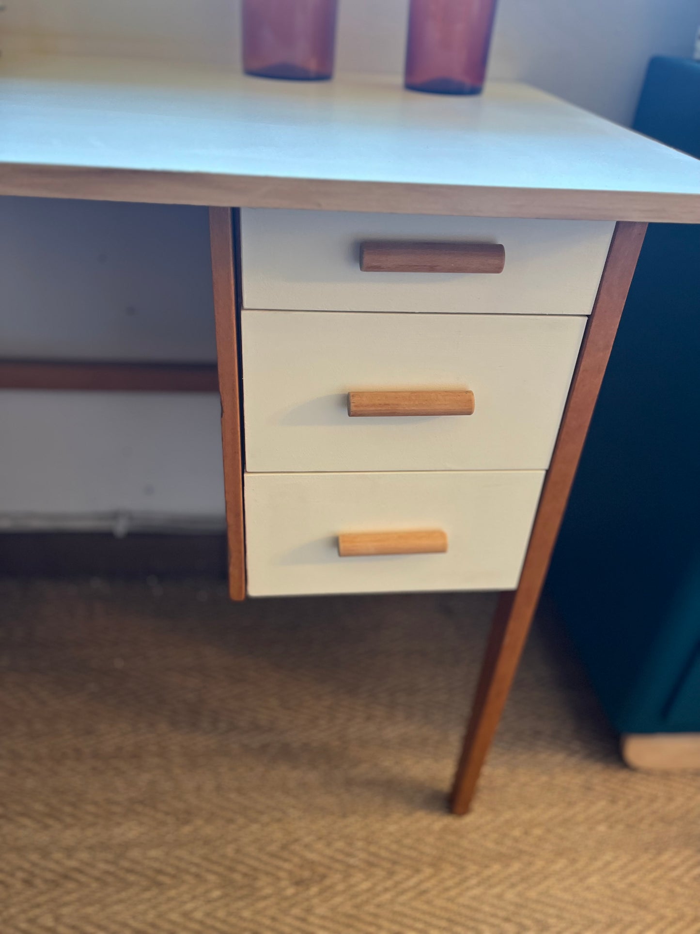 Bureau vintage restauré